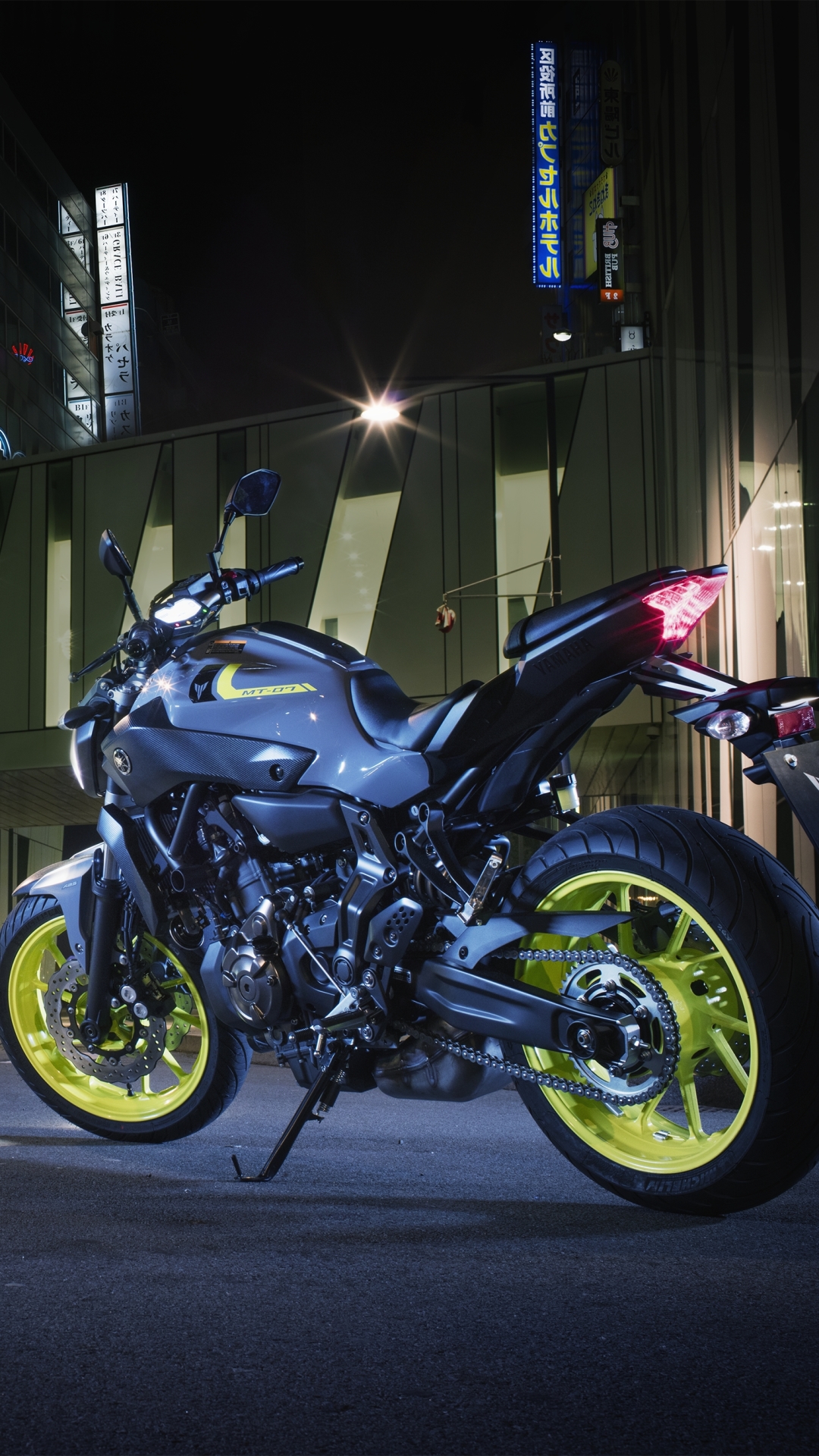 Descarga gratuita de fondo de pantalla para móvil de Yamaha, Motocicleta, Vehículo, Vehículos, Yamaha Mt 07.