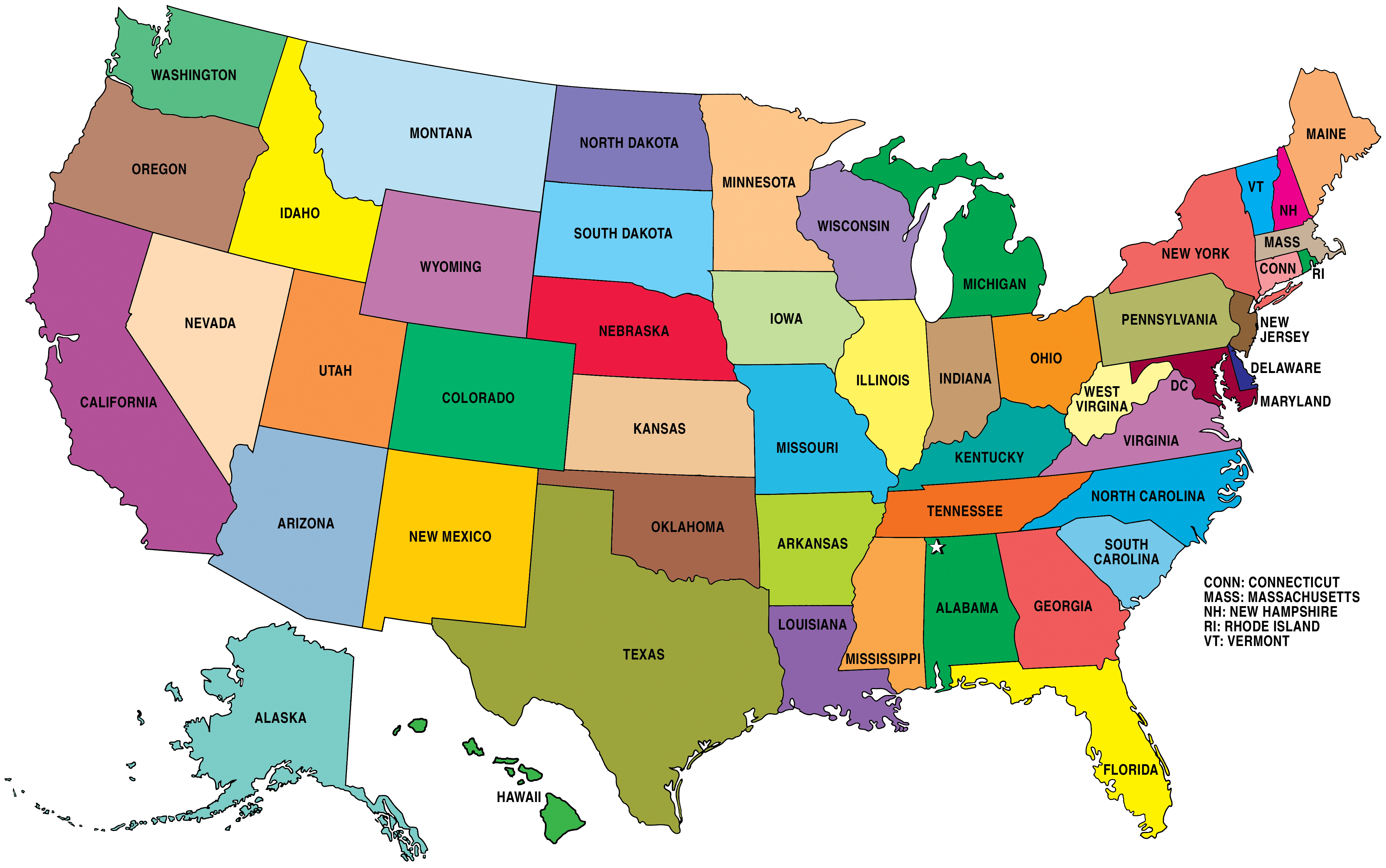 map of the usa, united states of america map, misc, map, usa map, usa