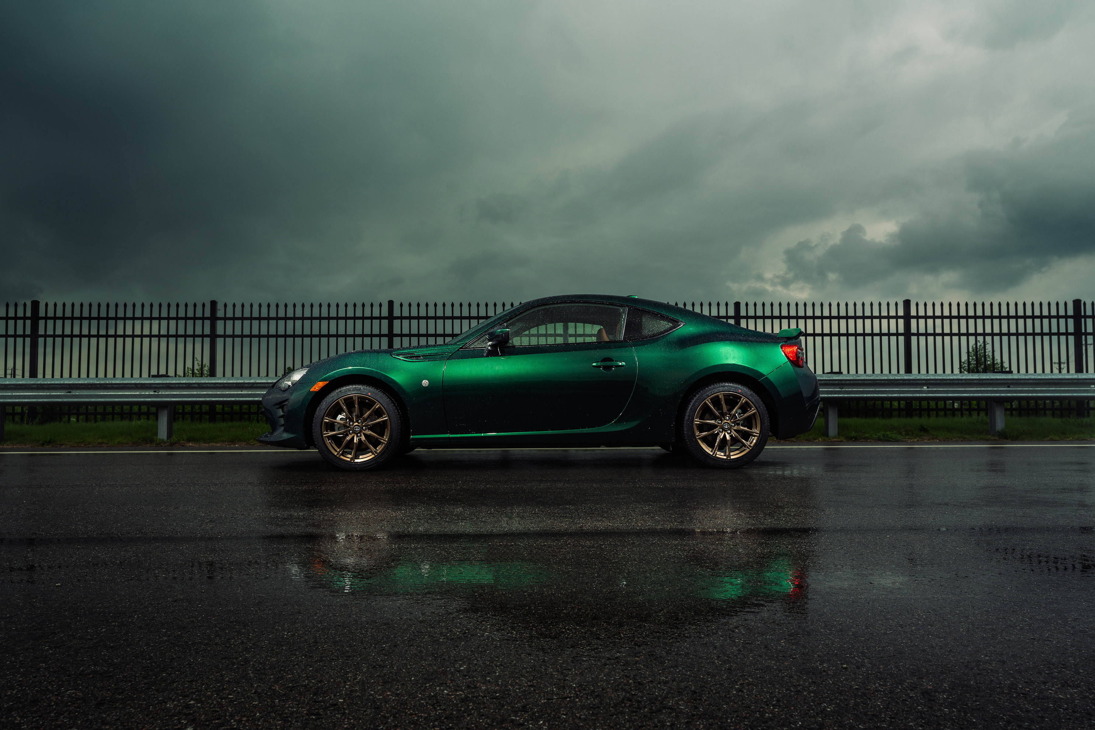 Free download wallpaper Toyota, Car, Vehicles, Green Car, Toyota 86 on your PC desktop