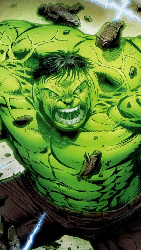 Handy-Wallpaper Hulk, Comics kostenlos herunterladen.