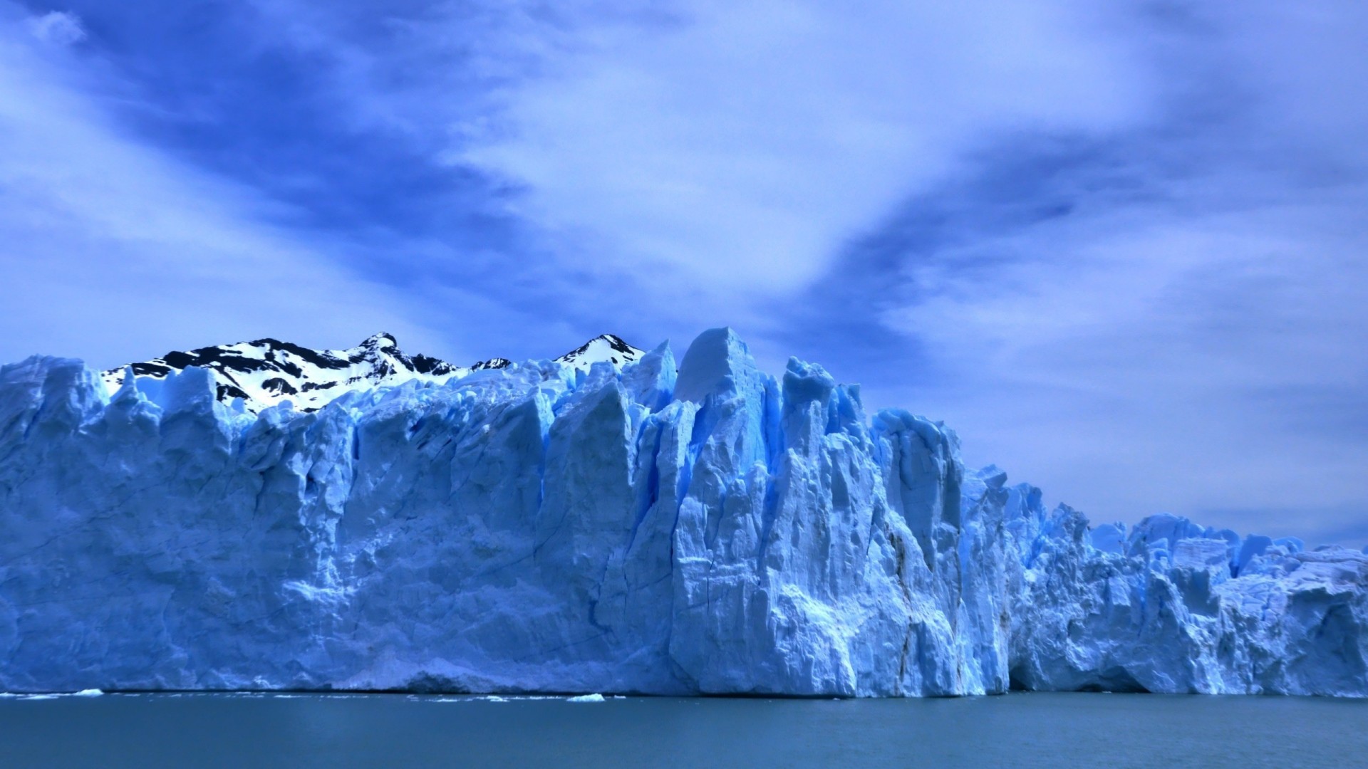 Скачать обои бесплатно Синий, Ледник, Лёд, Земля/природа картинка на рабочий стол ПК