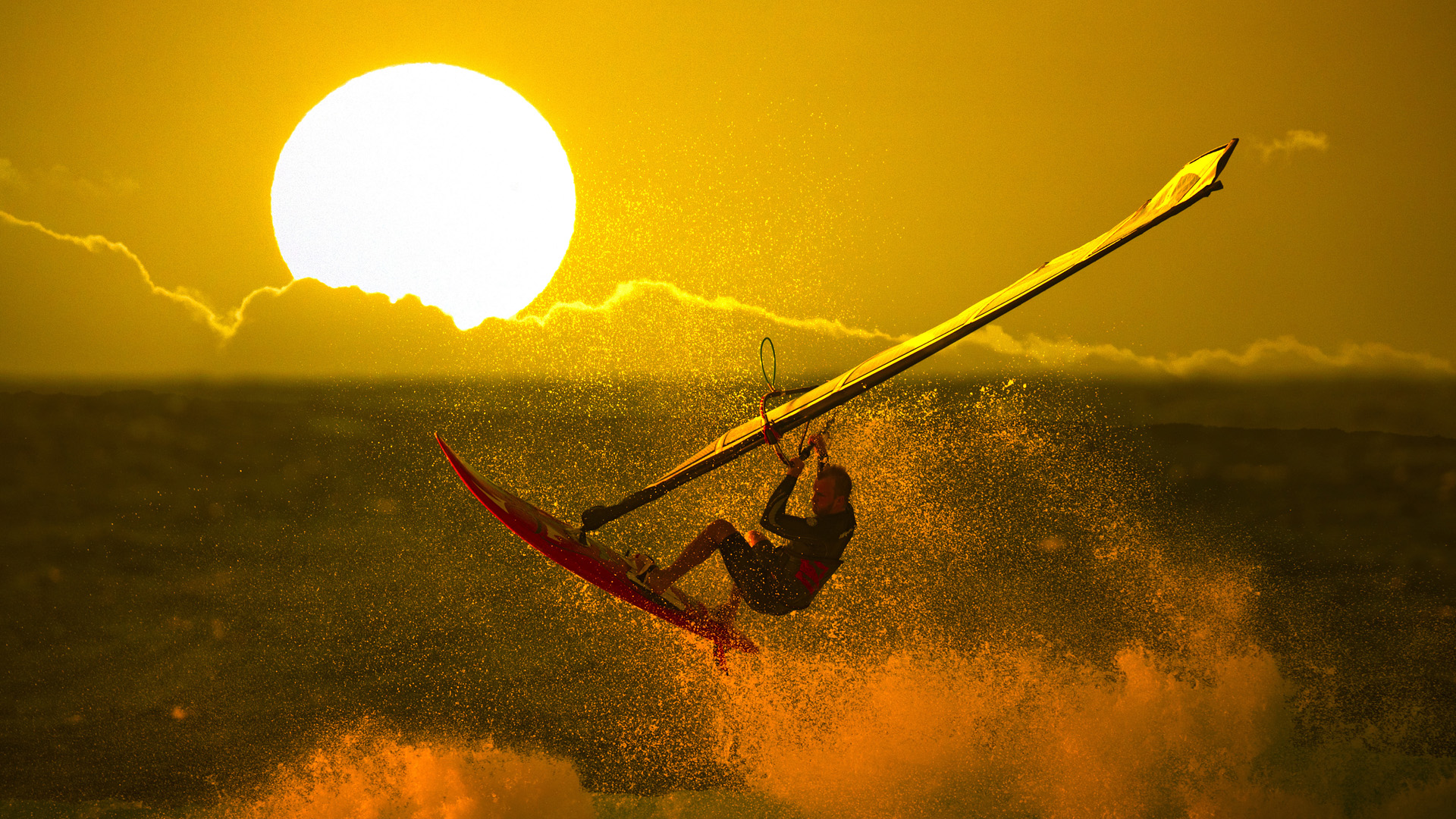 608453 Hintergrundbild herunterladen sport, windsurfen - Bildschirmschoner und Bilder kostenlos