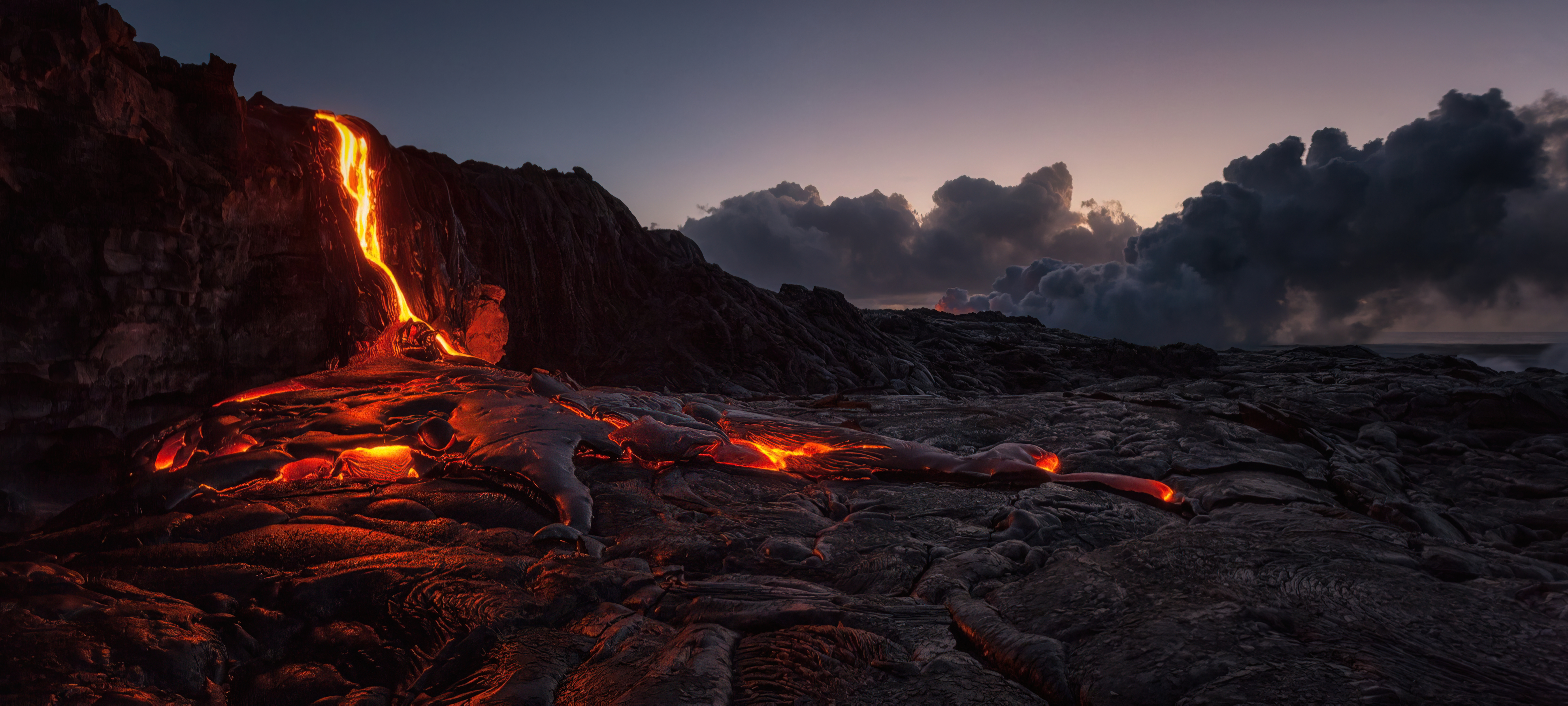 Free download wallpaper Earth, Volcano, Lava on your PC desktop