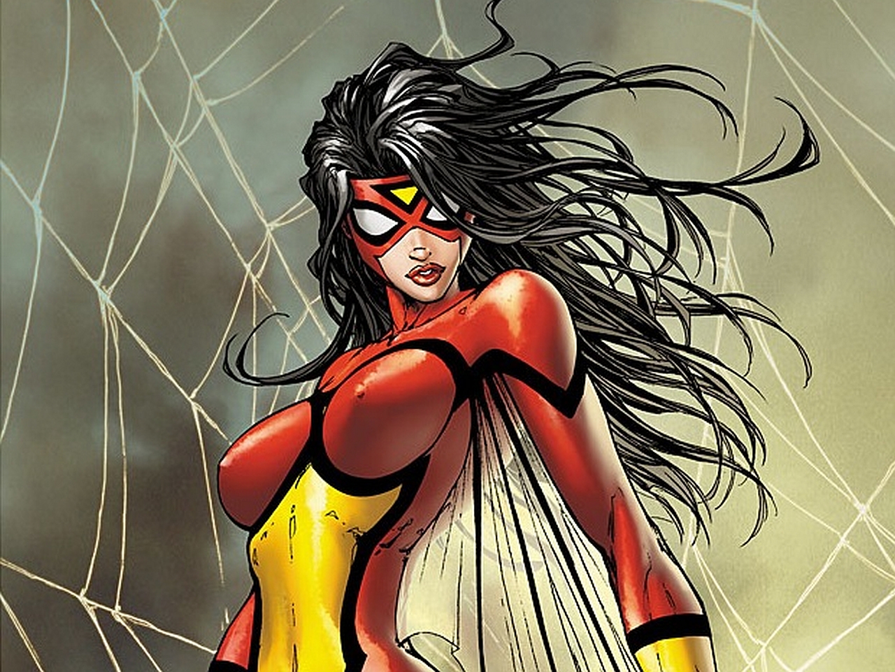 1442954 baixar papel de parede história em quadrinhos, mulher aranha, jessica drew (marvel comics) - protetores de tela e imagens gratuitamente