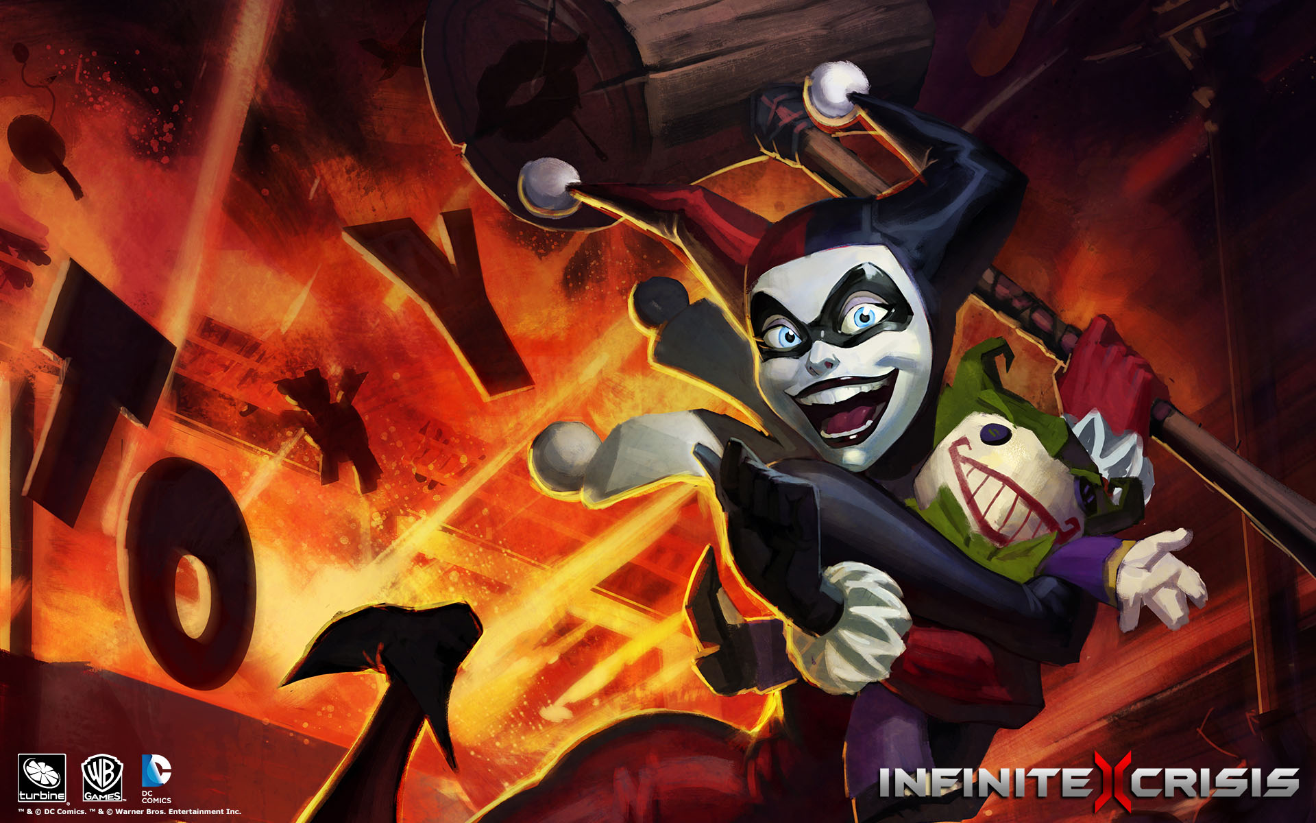 Download mobile wallpaper Video Game, Harley Quinn, Infinite Crisis for free.