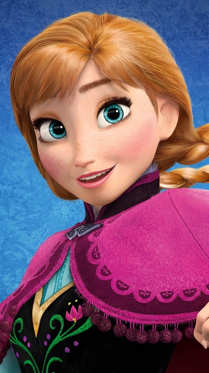 Descarga gratuita de fondo de pantalla para móvil de Película, Películas, Frozen: El Reino Del Hielo, Congelado (Película), Ana (Congelada).