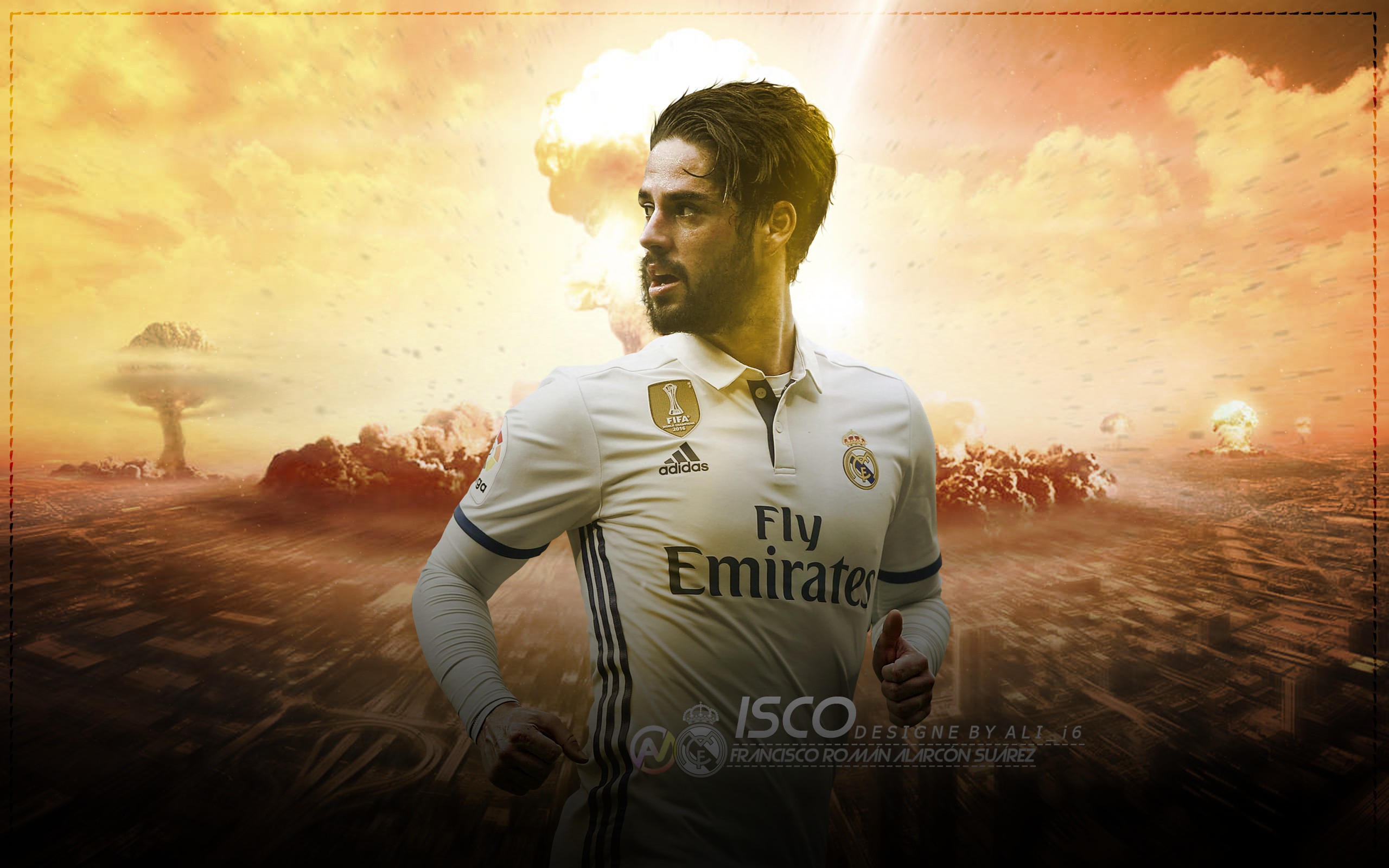 Free download wallpaper Sports, Soccer, Real Madrid C F, Isco on your PC desktop