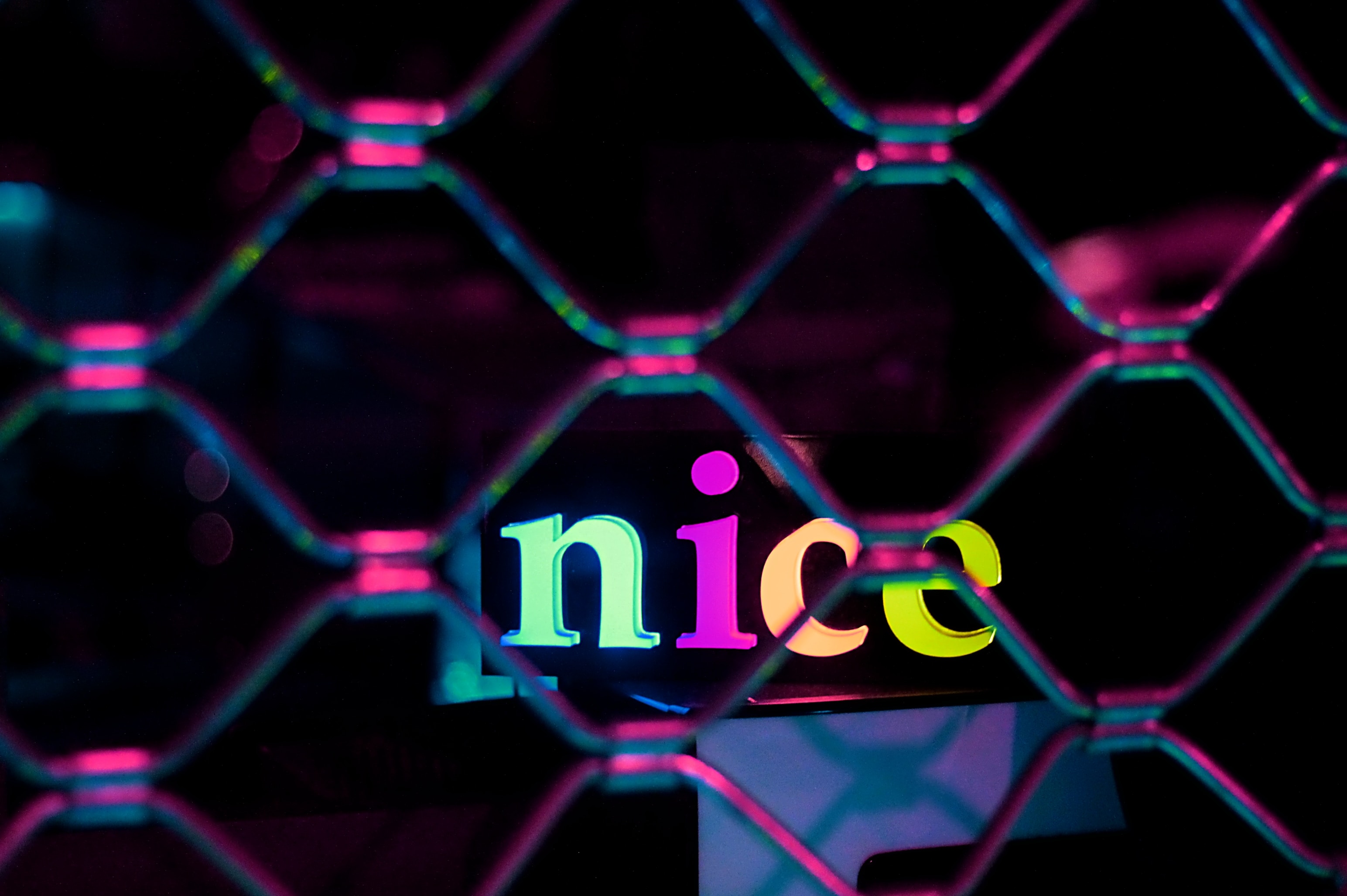Free download wallpaper Nice, Word, Words, Motley, Glow, Multicolored, Text, Neon on your PC desktop