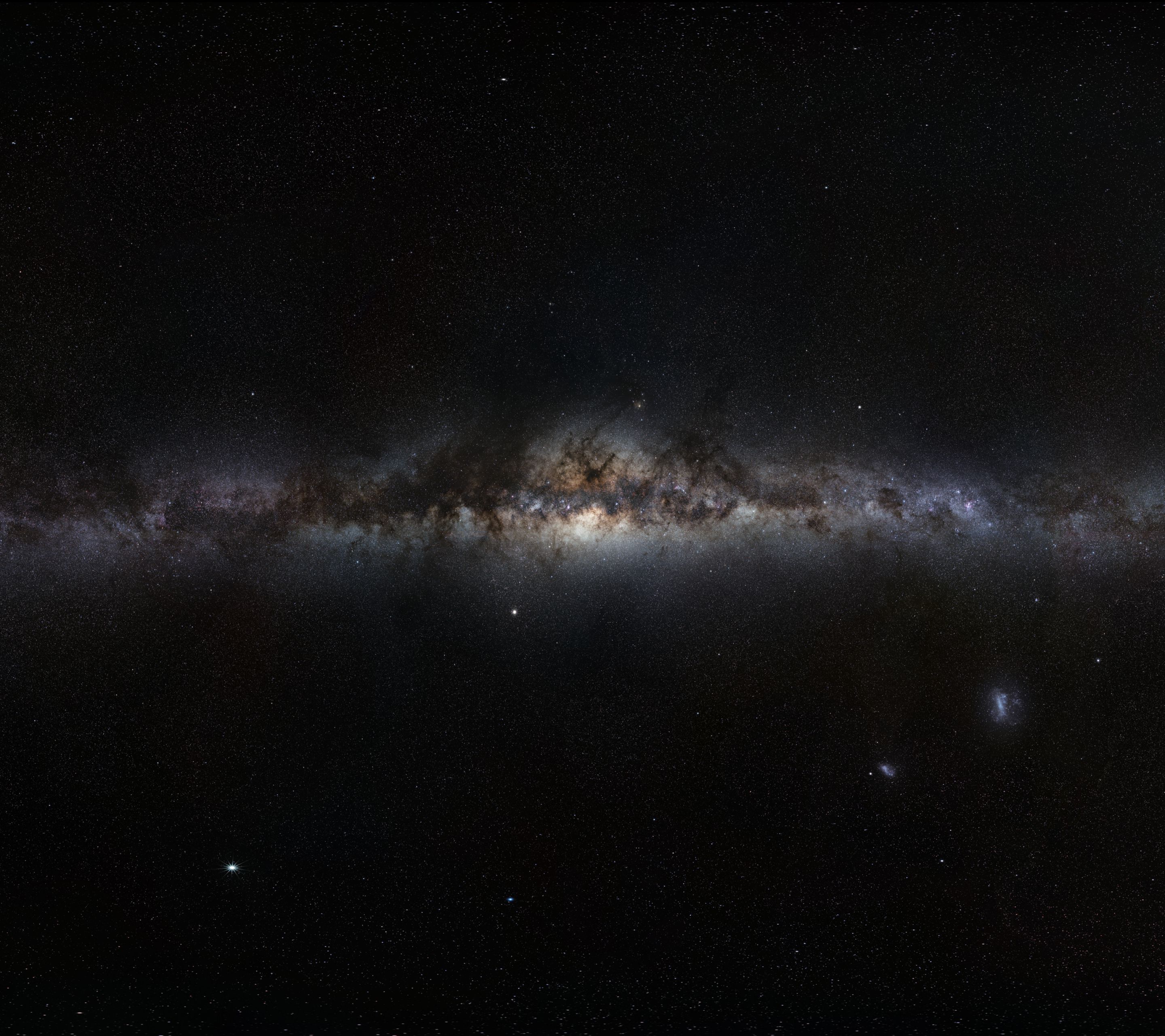 Скачать обои бесплатно Млечный Путь, Галактика, Научная Фантастика картинка на рабочий стол ПК