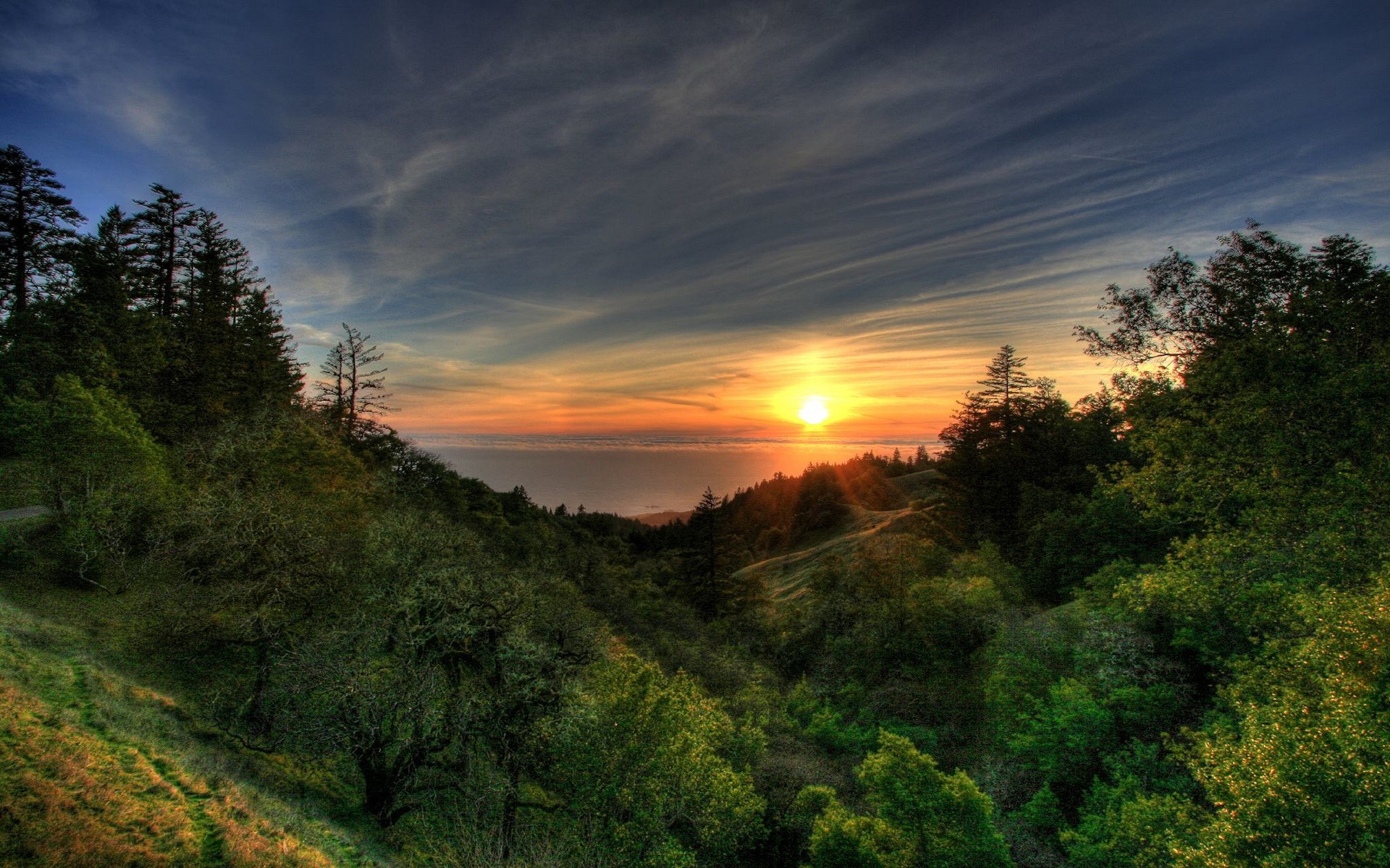 Téléchargez gratuitement l'image Coucher De Soleil, Terre/nature sur le bureau de votre PC