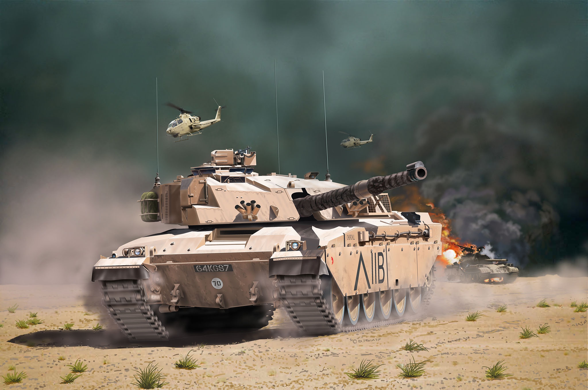Laden Sie das Panzer, Militär, Herausforderer 1-Bild kostenlos auf Ihren PC-Desktop herunter