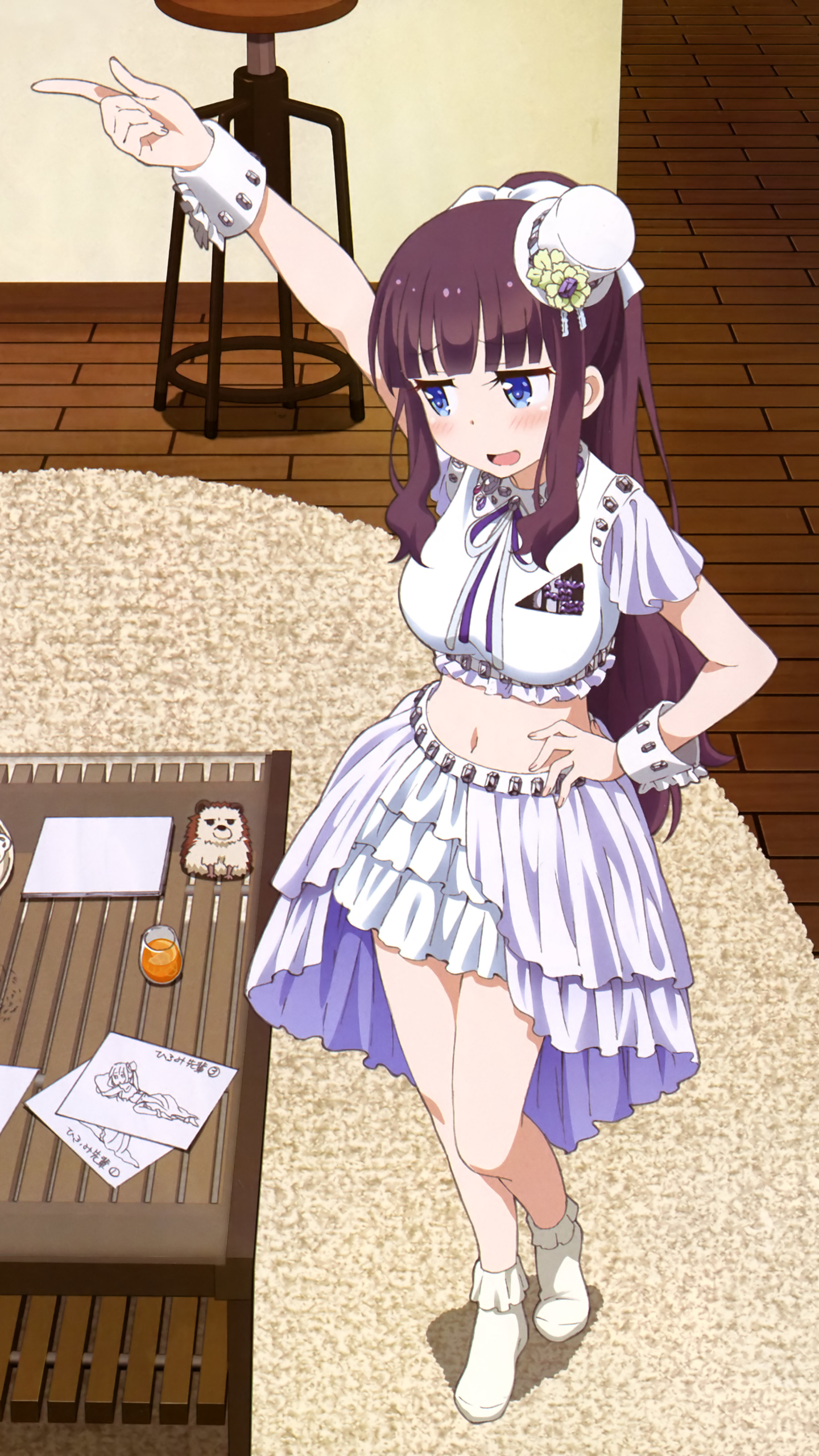Download mobile wallpaper Anime, Aoba Suzukaze, New Game!, Hifumi Takimoto for free.