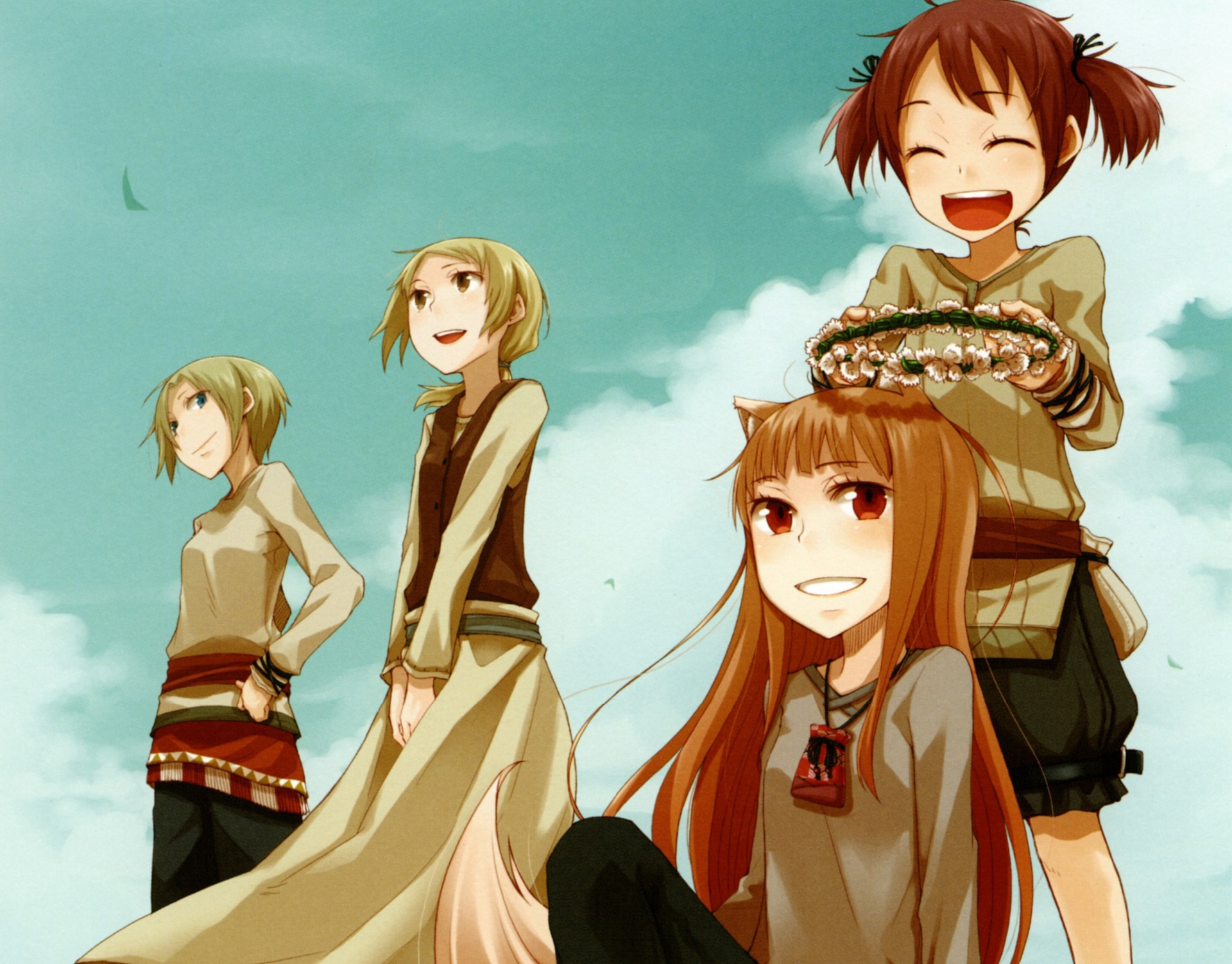 anime, spice and wolf, eve boland, holo (spice & wolf), nora arendt