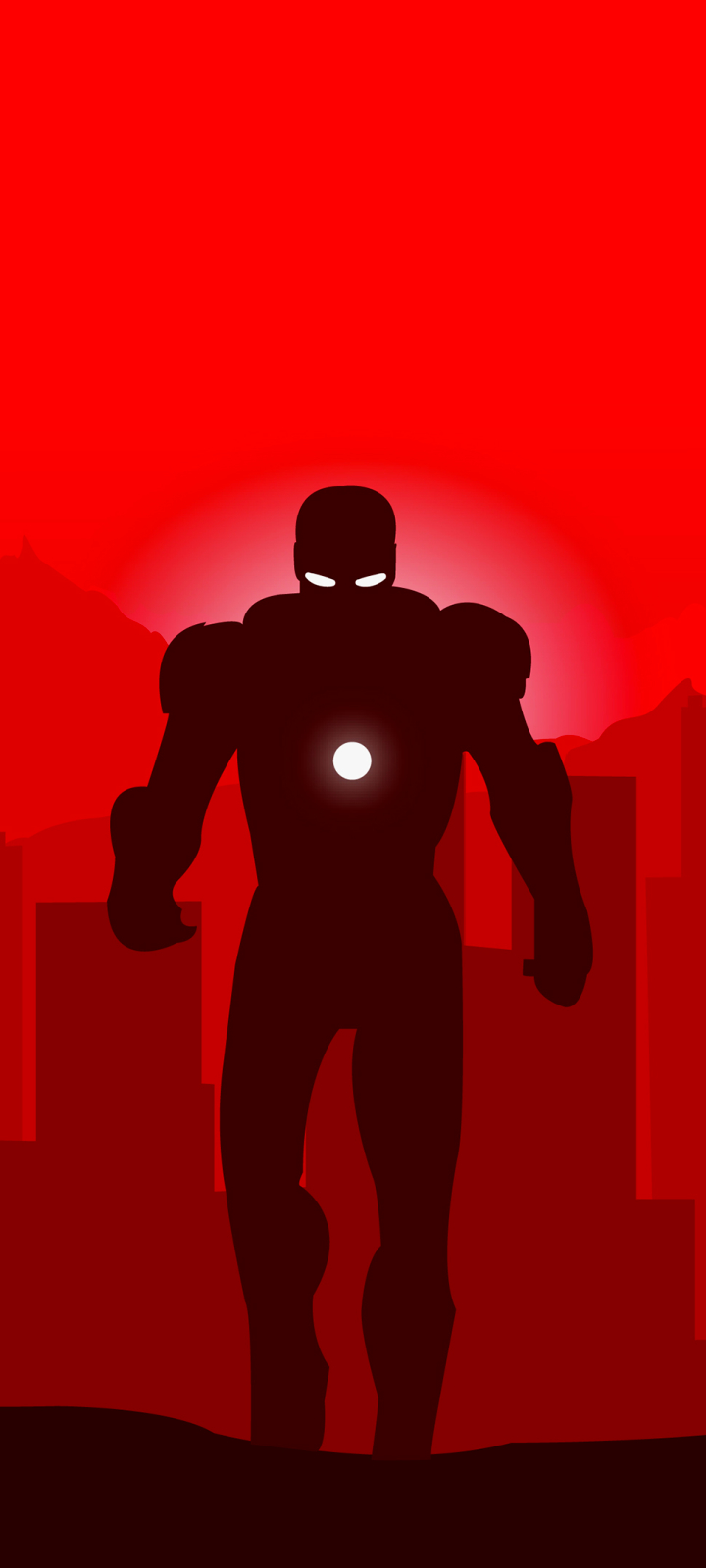 Descarga gratuita de fondo de pantalla para móvil de Iron Man, Minimalista, Historietas.