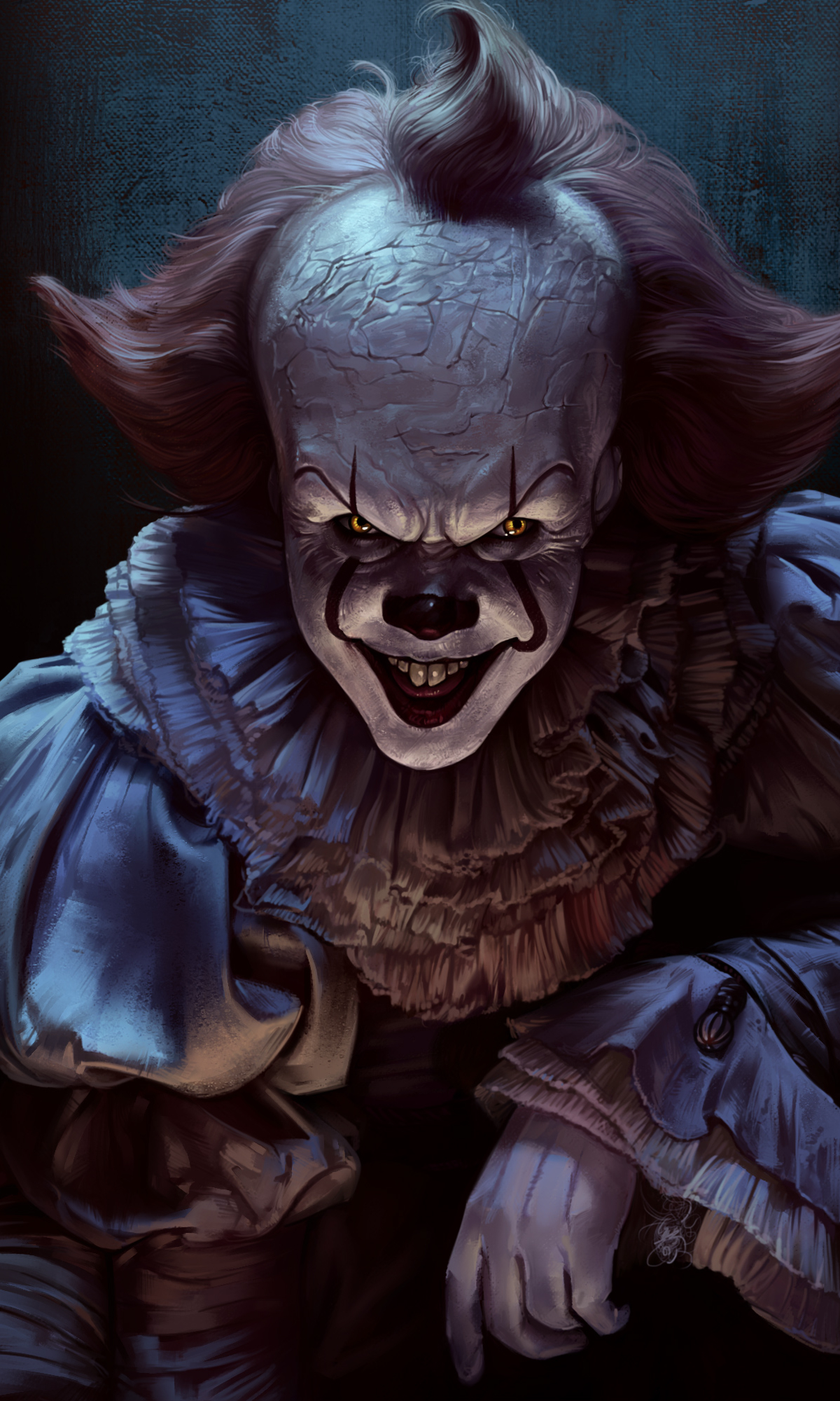 Handy-Wallpaper Filme, Pennywise (Es), Es (2017) kostenlos herunterladen.