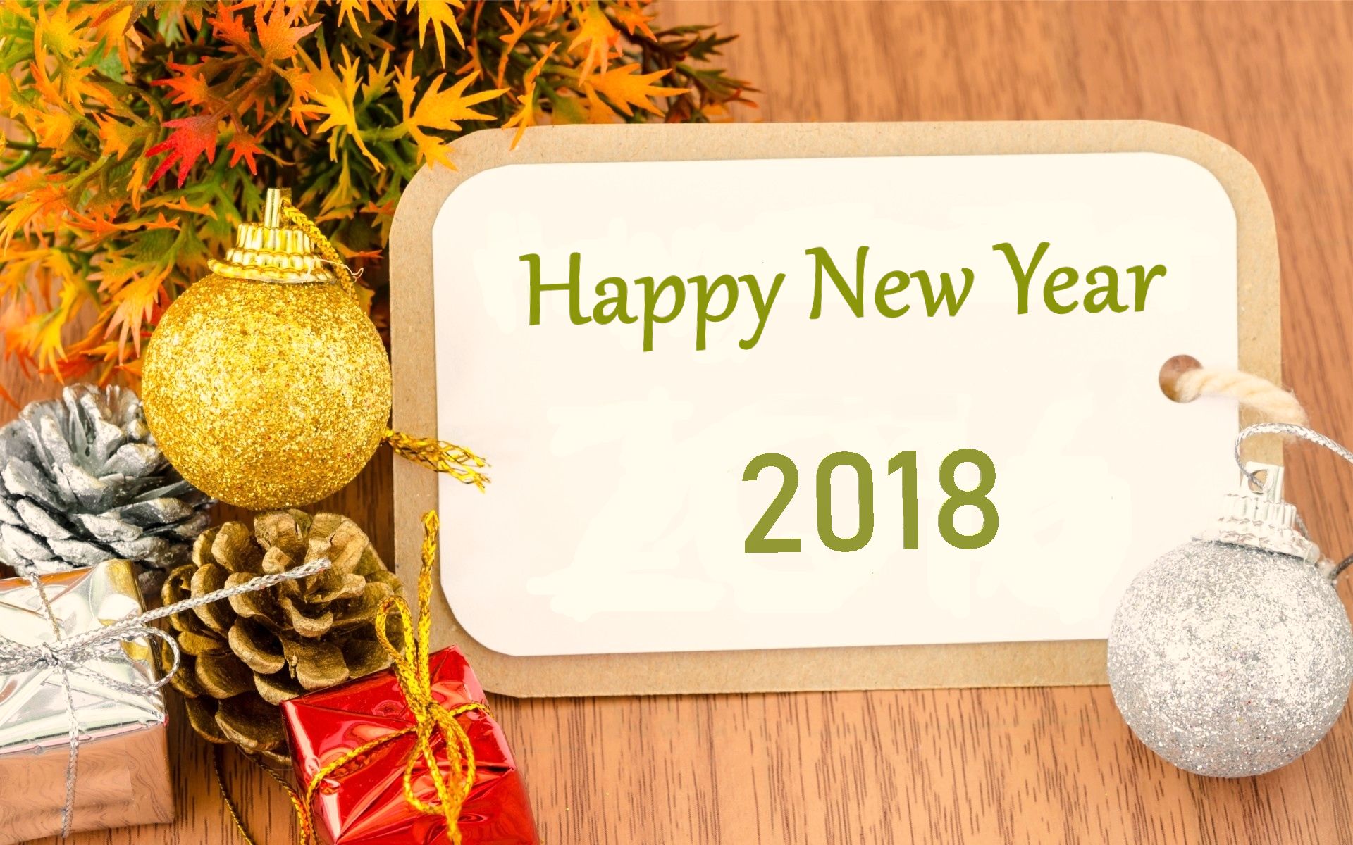 Descarga gratis la imagen Navidad, Día Festivo, Feliz Año Nuevo, Nuevo Año 2018 en el escritorio de tu PC