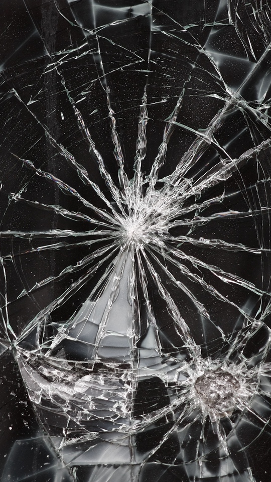 Download mobile wallpaper Abstract, Broken Glass for free.