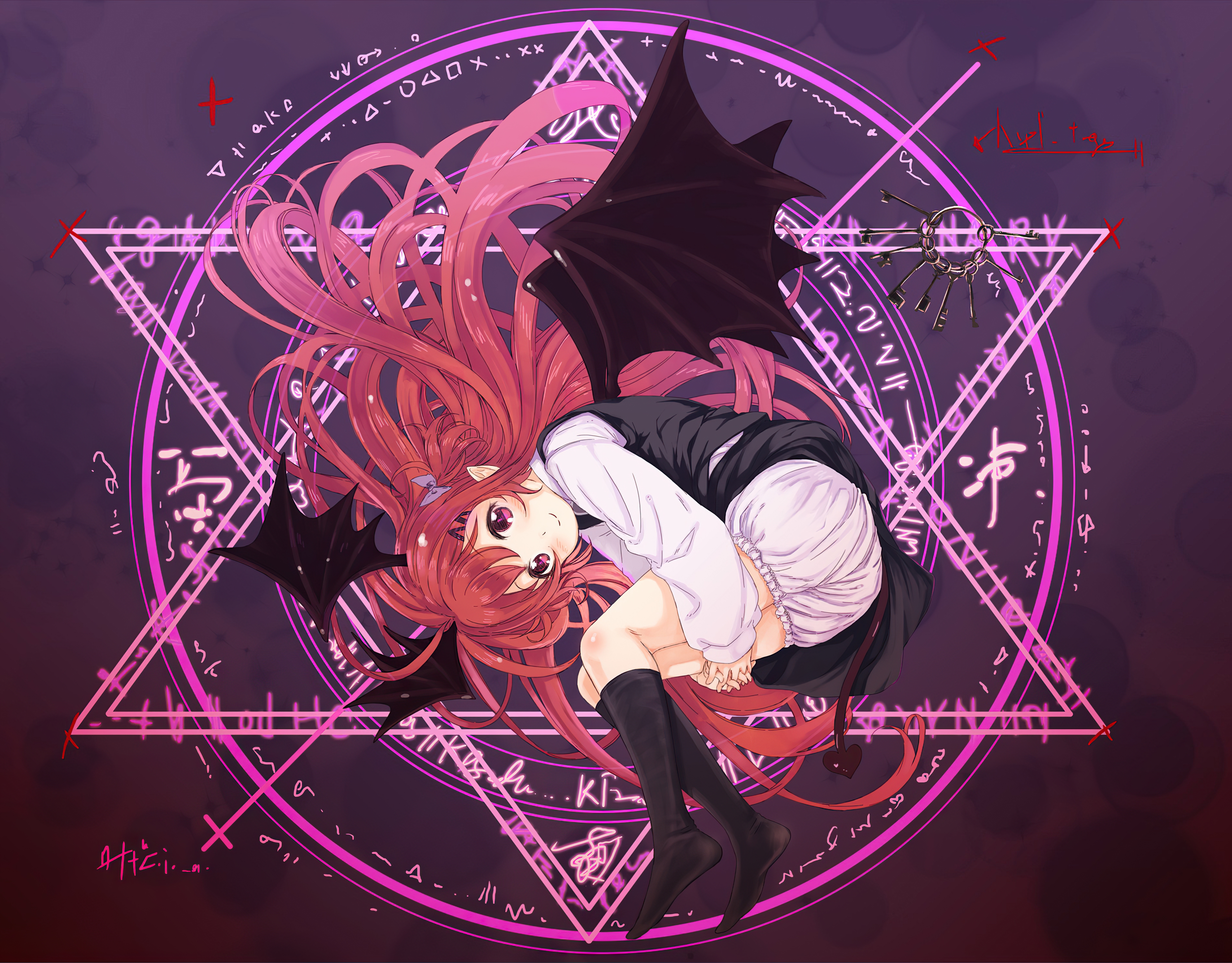 Free download wallpaper Anime, Touhou, Koakuma (Touhou) on your PC desktop
