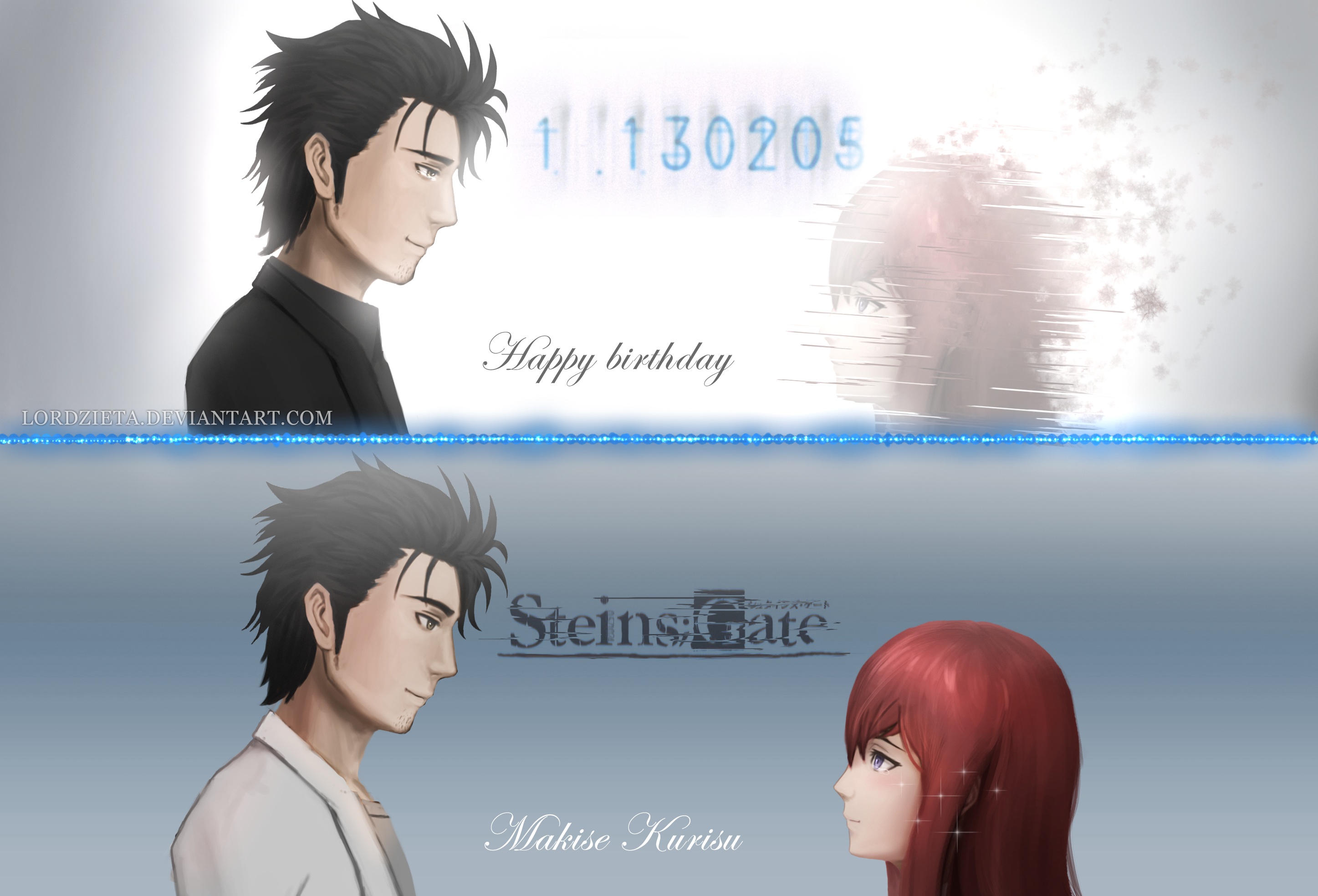 Free download wallpaper Anime, Steins Gate, Kurisu Makise, Rintaro Okabe on your PC desktop