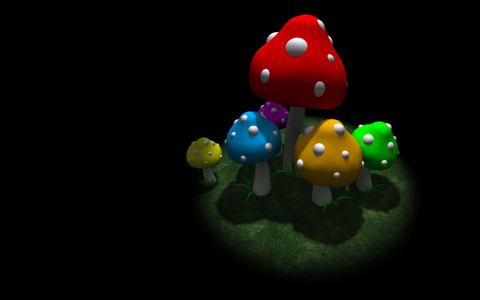 Free download wallpaper Mushroom, Artistic on your PC desktop