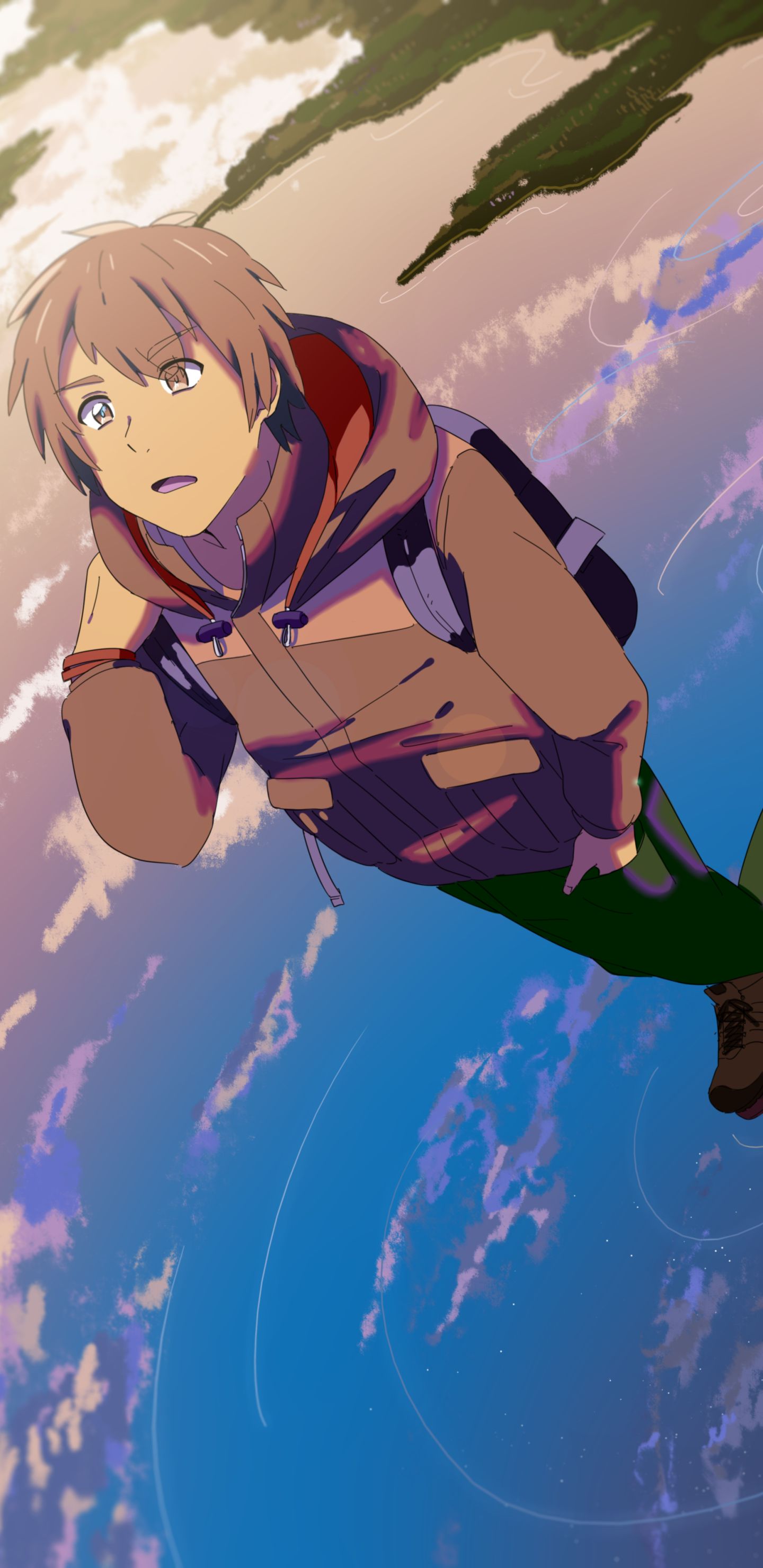 Handy-Wallpaper Animes, Your Name Gestern Heute Und Für Immer, Kimi No Na Wa, Taki Tachibana kostenlos herunterladen.