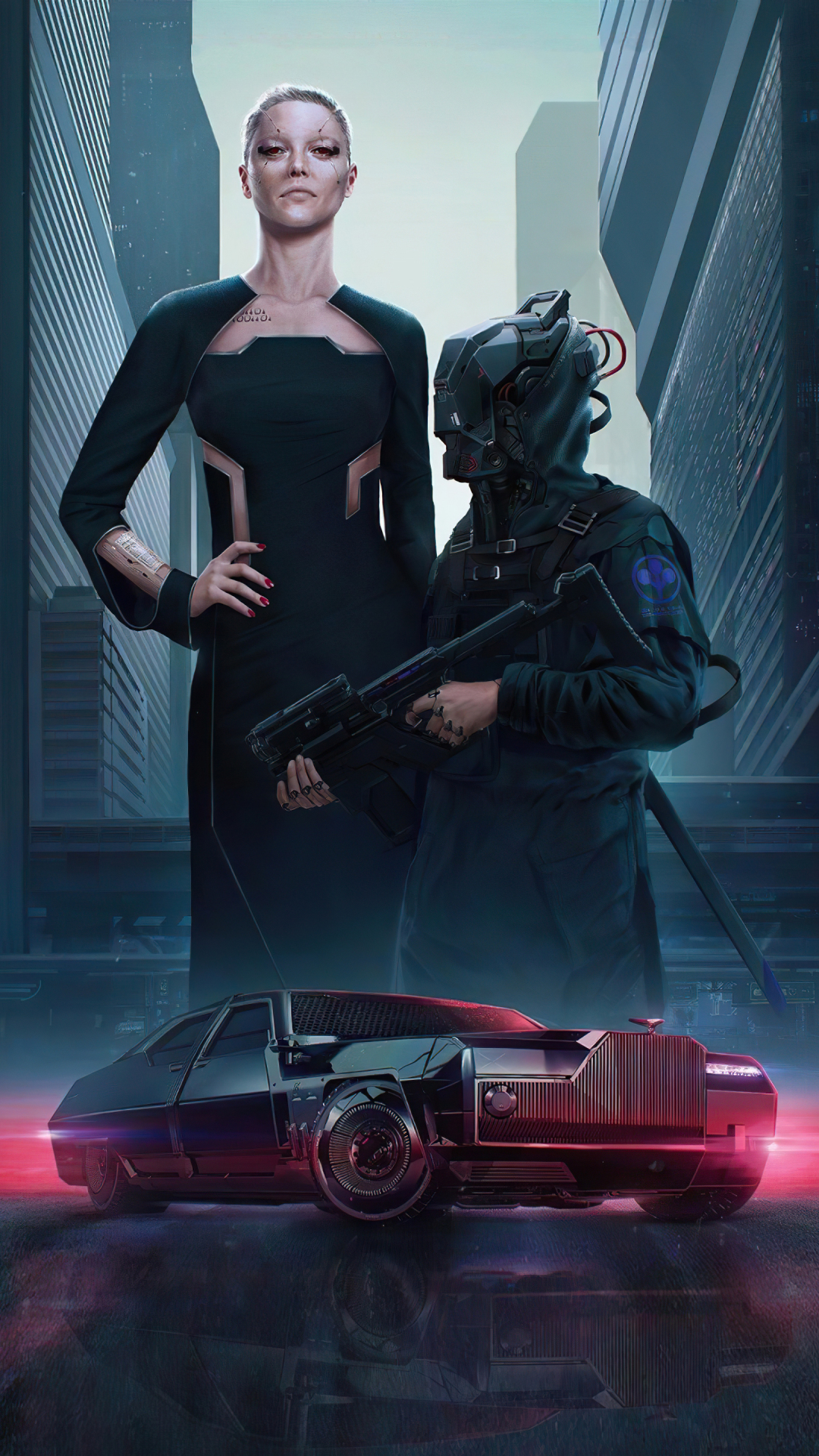 Download mobile wallpaper Cyberpunk, Video Game, Cyberpunk 2077 for free.