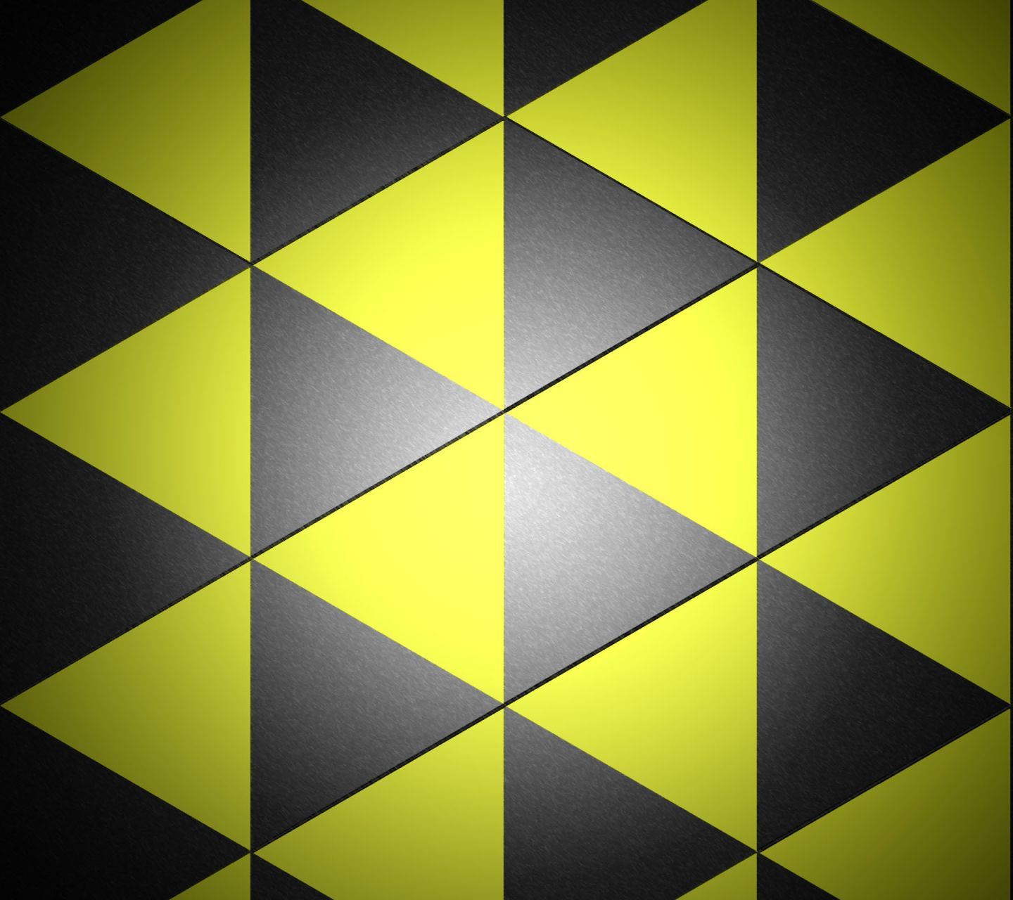 Скачать картинку Черный, Желтый, Чёрный, Треугольник, Жёлтый, Абстрактные в телефон бесплатно.
