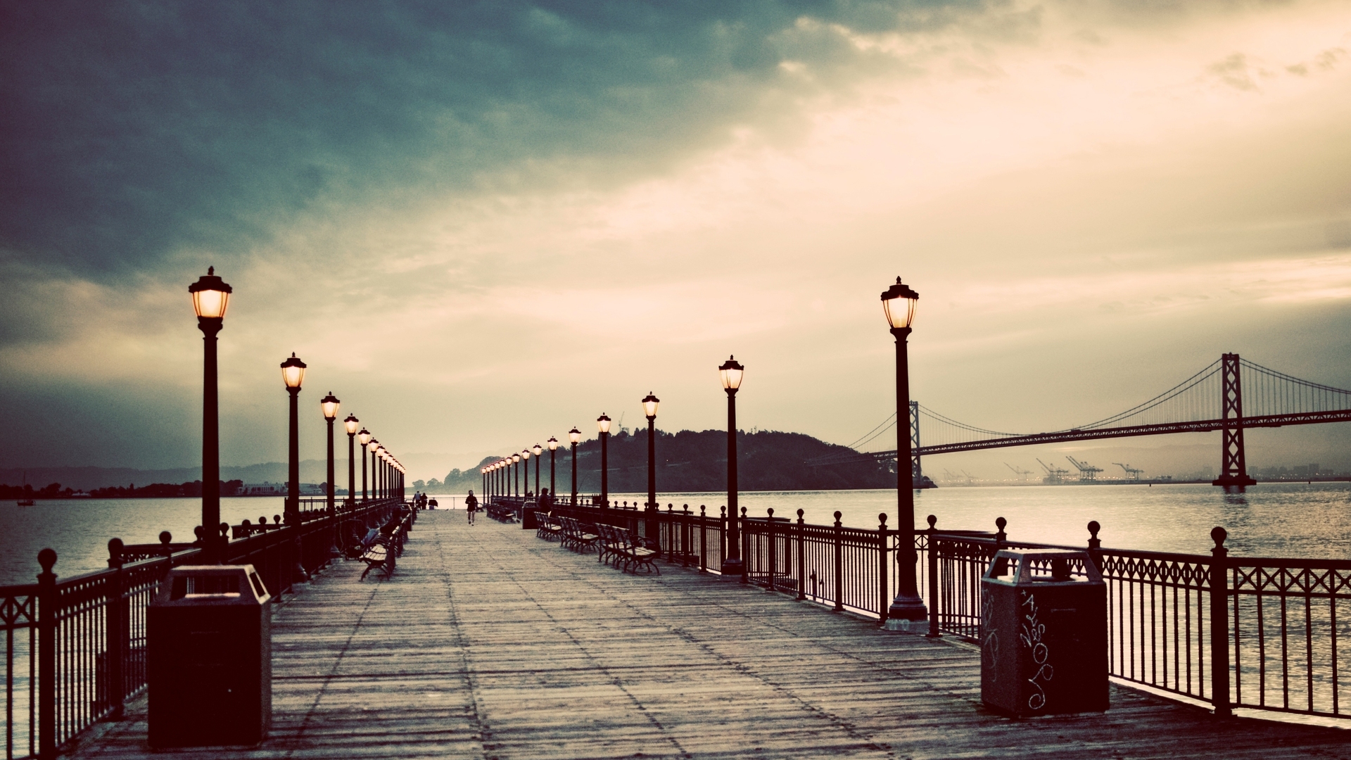 Free download wallpaper Pier, Man Made on your PC desktop