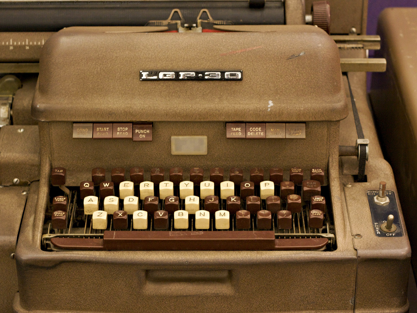 Download mobile wallpaper Typewriter, Man Made for free.