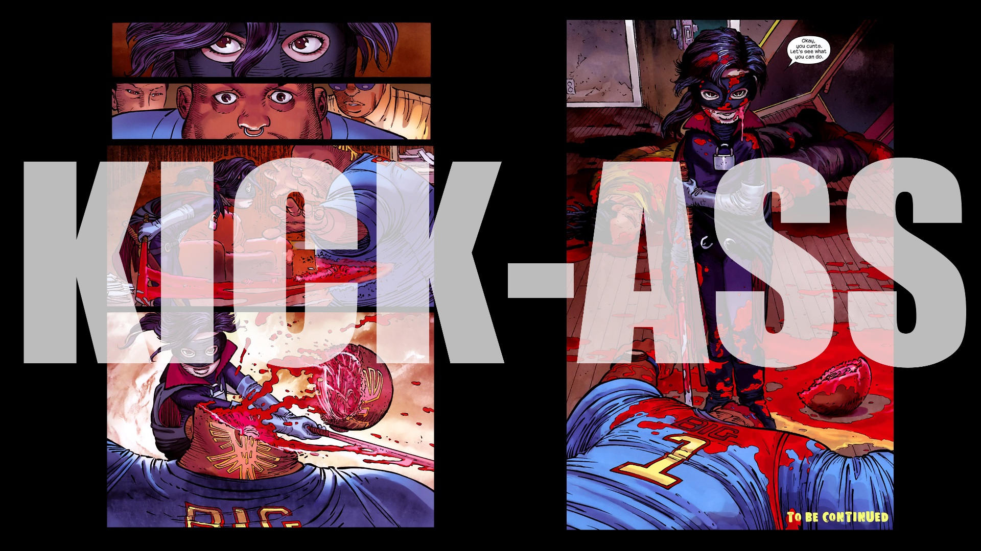Descarga gratuita de fondo de pantalla para móvil de Historietas, Kick Ass: Listo Para Machacar.