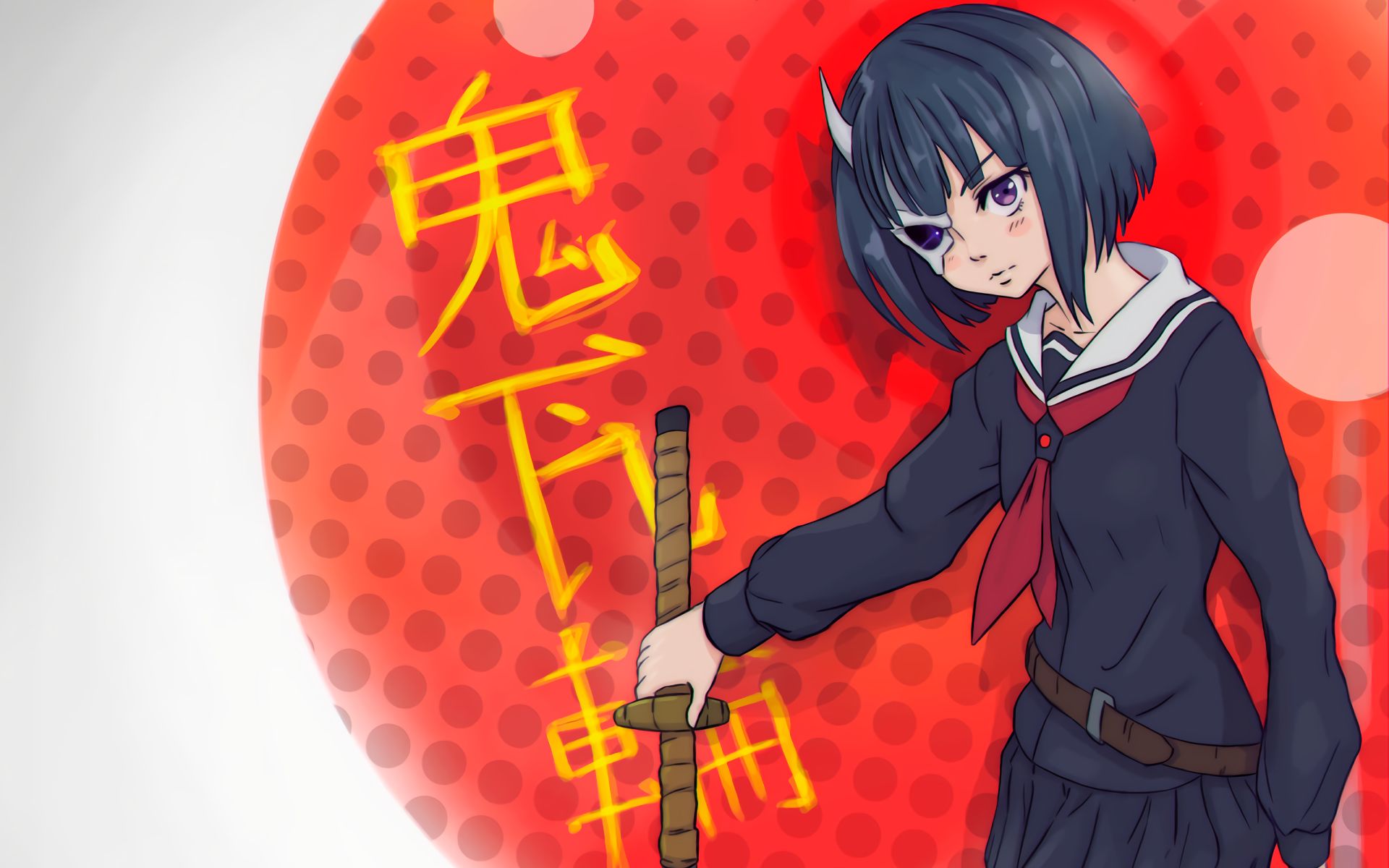 anime, armed girl's machiavellism, busou shoujo machiavellianism, rin onigawara