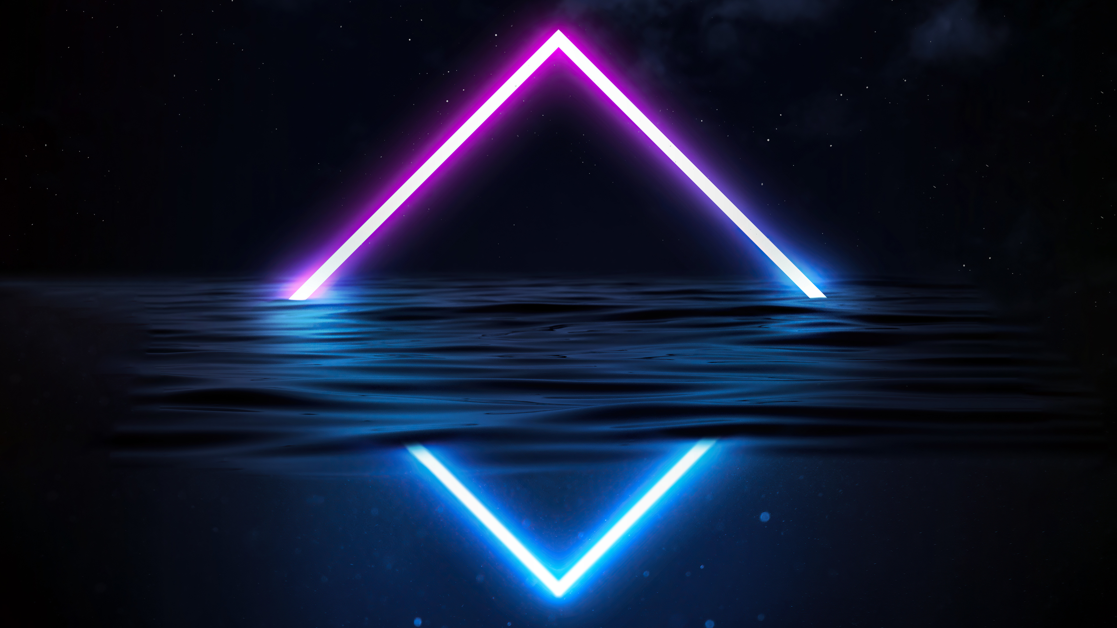 Download mobile wallpaper Water, Neon, Artistic for free.