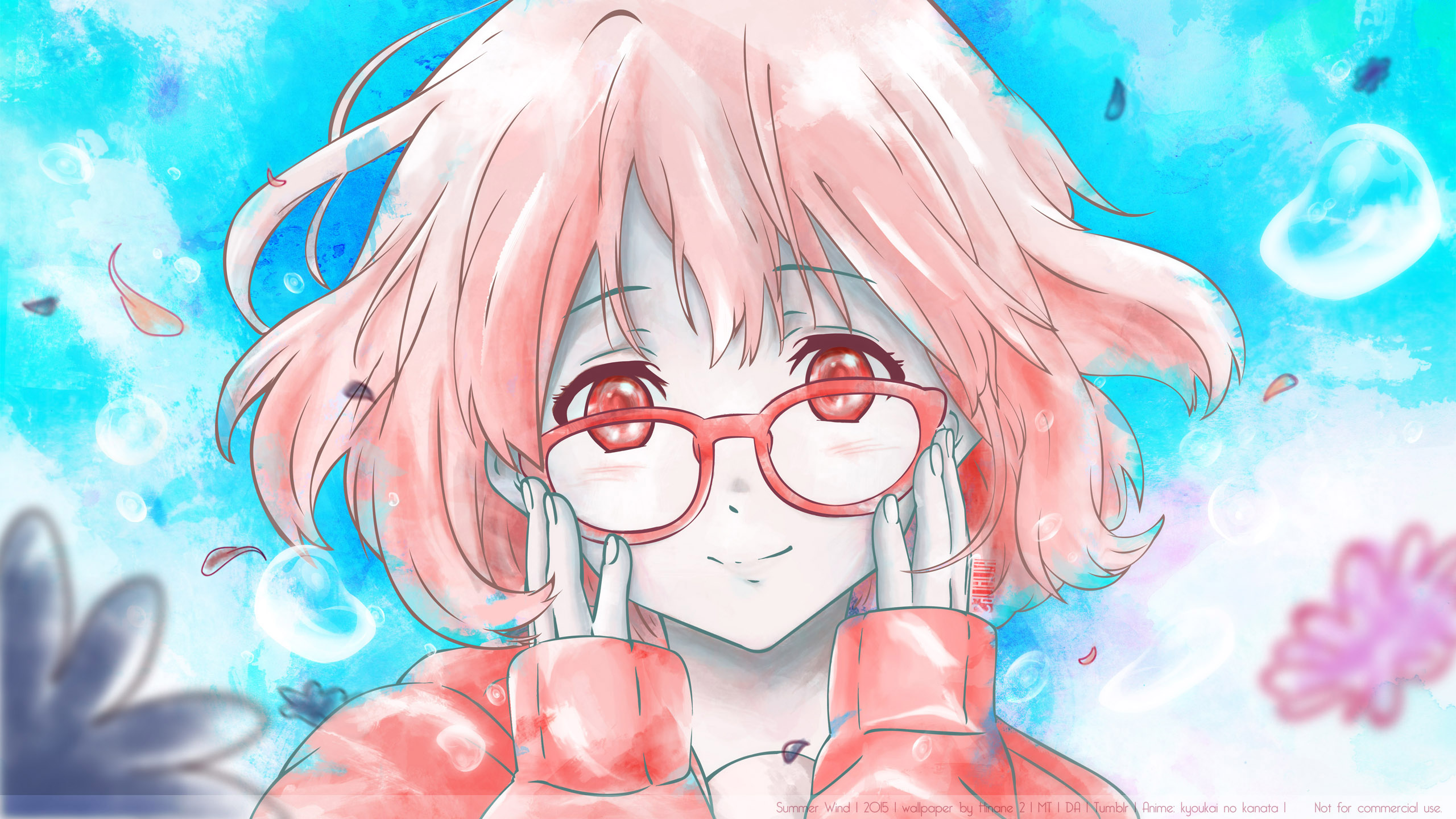 Free download wallpaper Anime, Mirai Kuriyama, Beyond The Boundary on your PC desktop