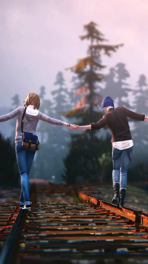 Download mobile wallpaper Video Game, Max Caulfield, Chloe Price, Life Is Strange for free.