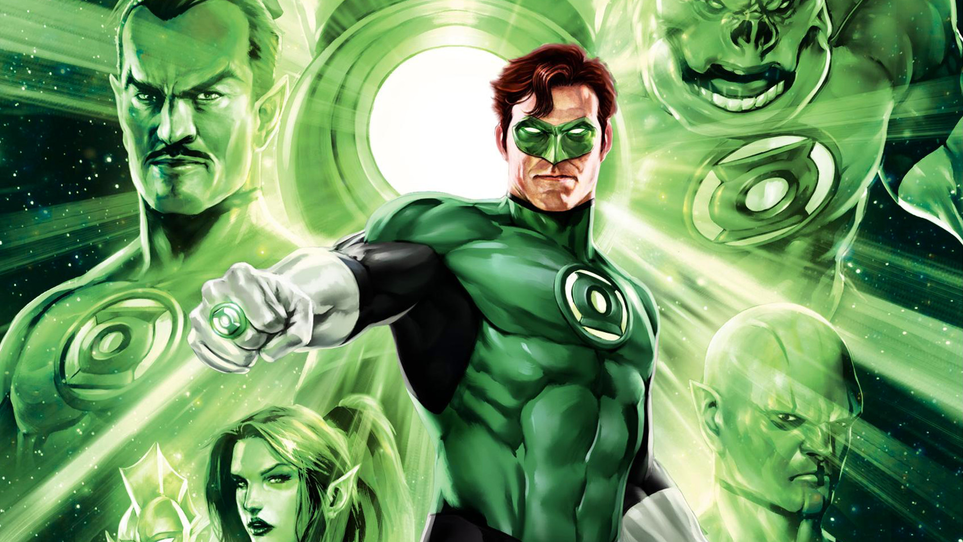 Die besten Green Lantern: Emerald Knights-Hintergründe für den Telefonbildschirm