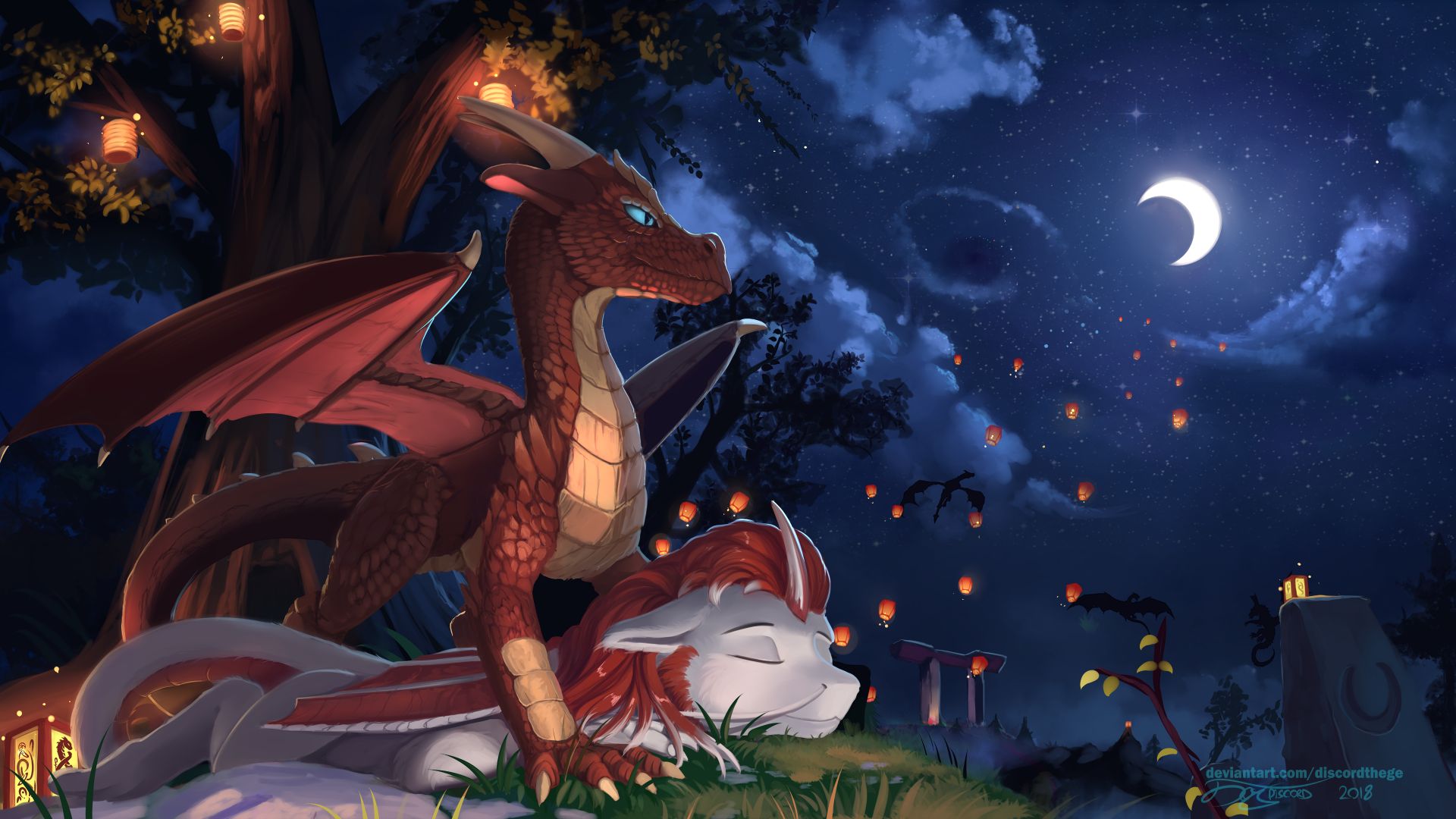 Download mobile wallpaper Fantasy, Dragon for free.