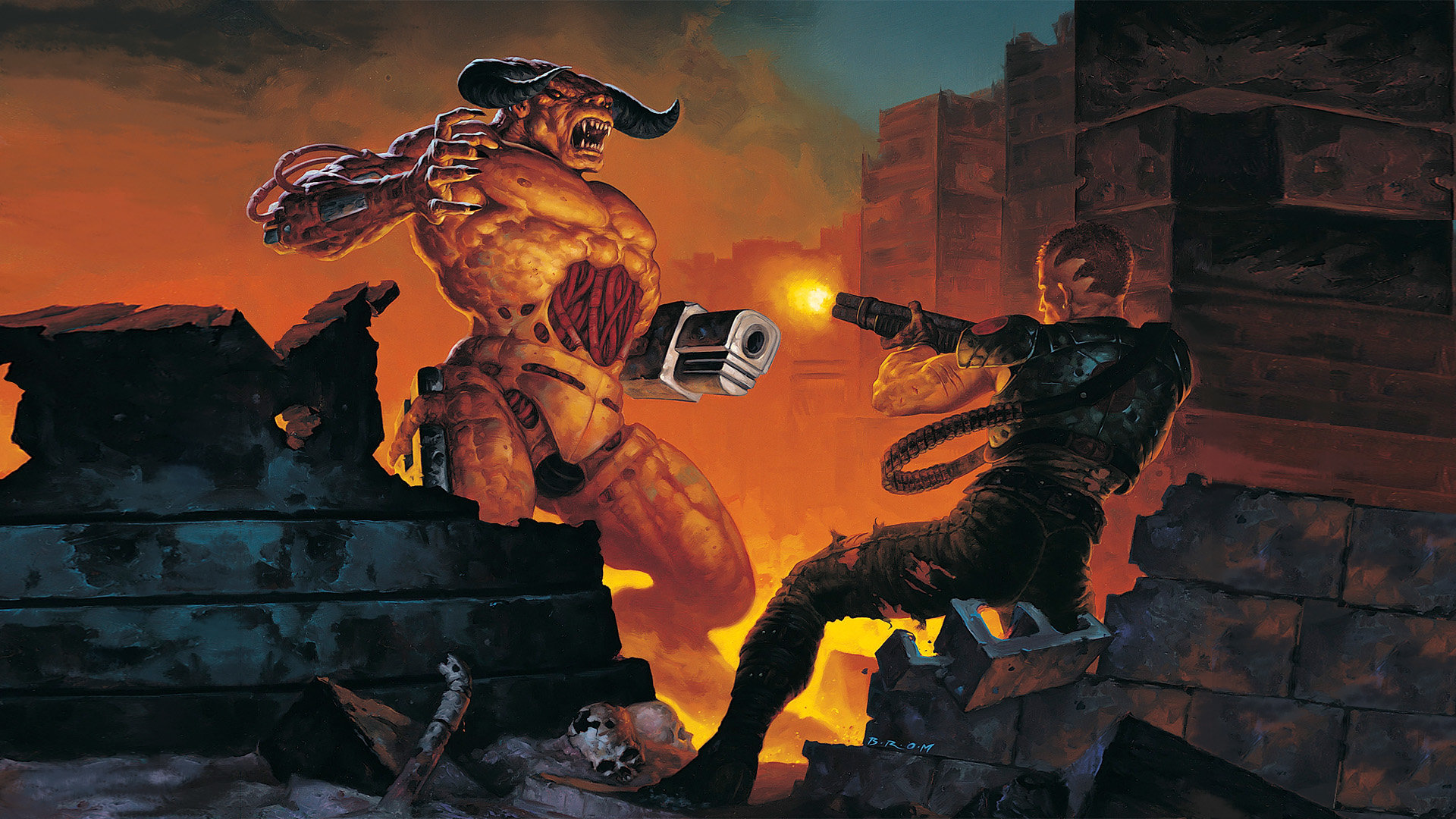 Download mobile wallpaper Doom, Video Game, Doom Ii: Hell On Earth for free.