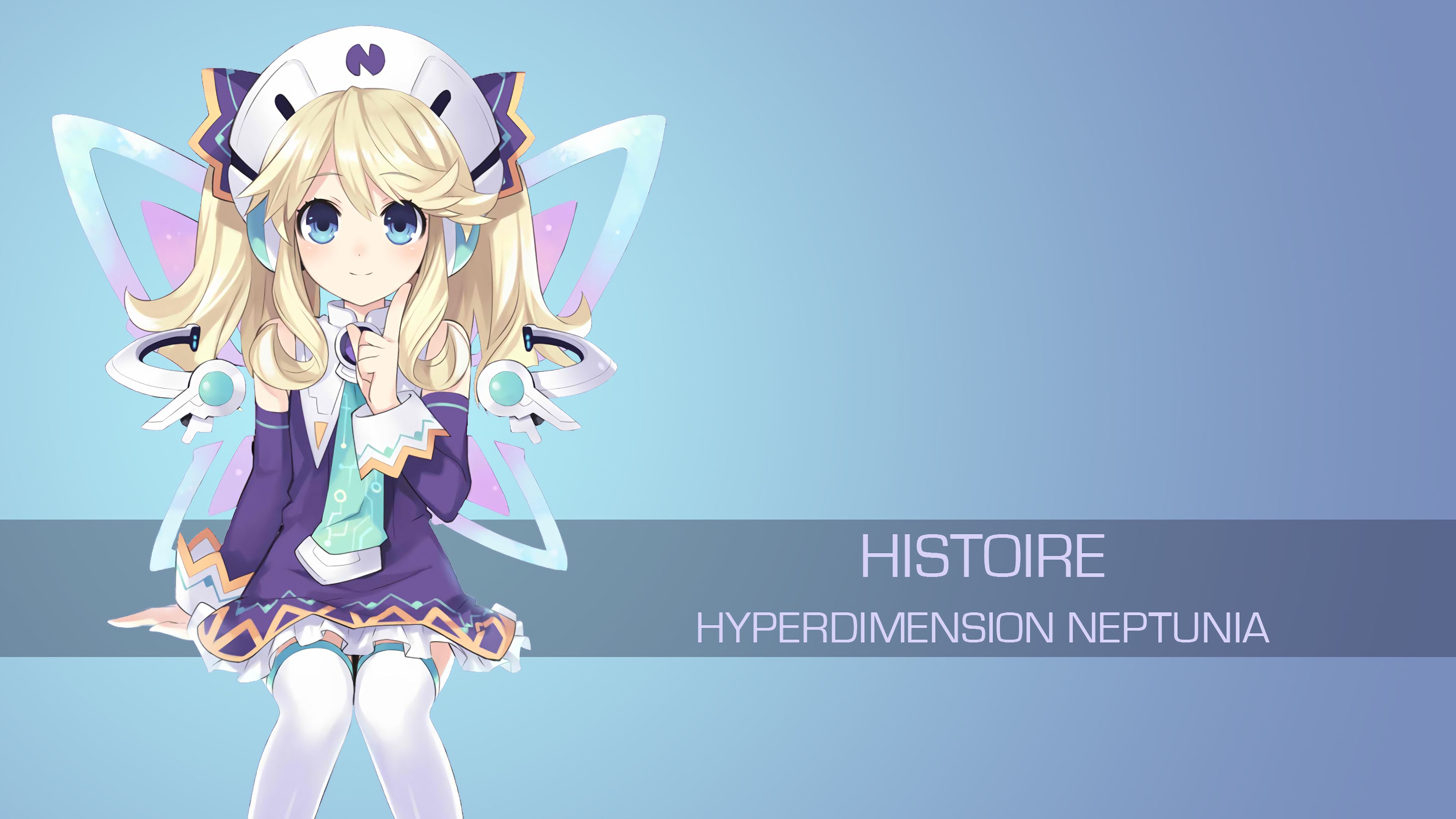 Laden Sie das Computerspiele, Hyperdimension Neptunia-Bild kostenlos auf Ihren PC-Desktop herunter