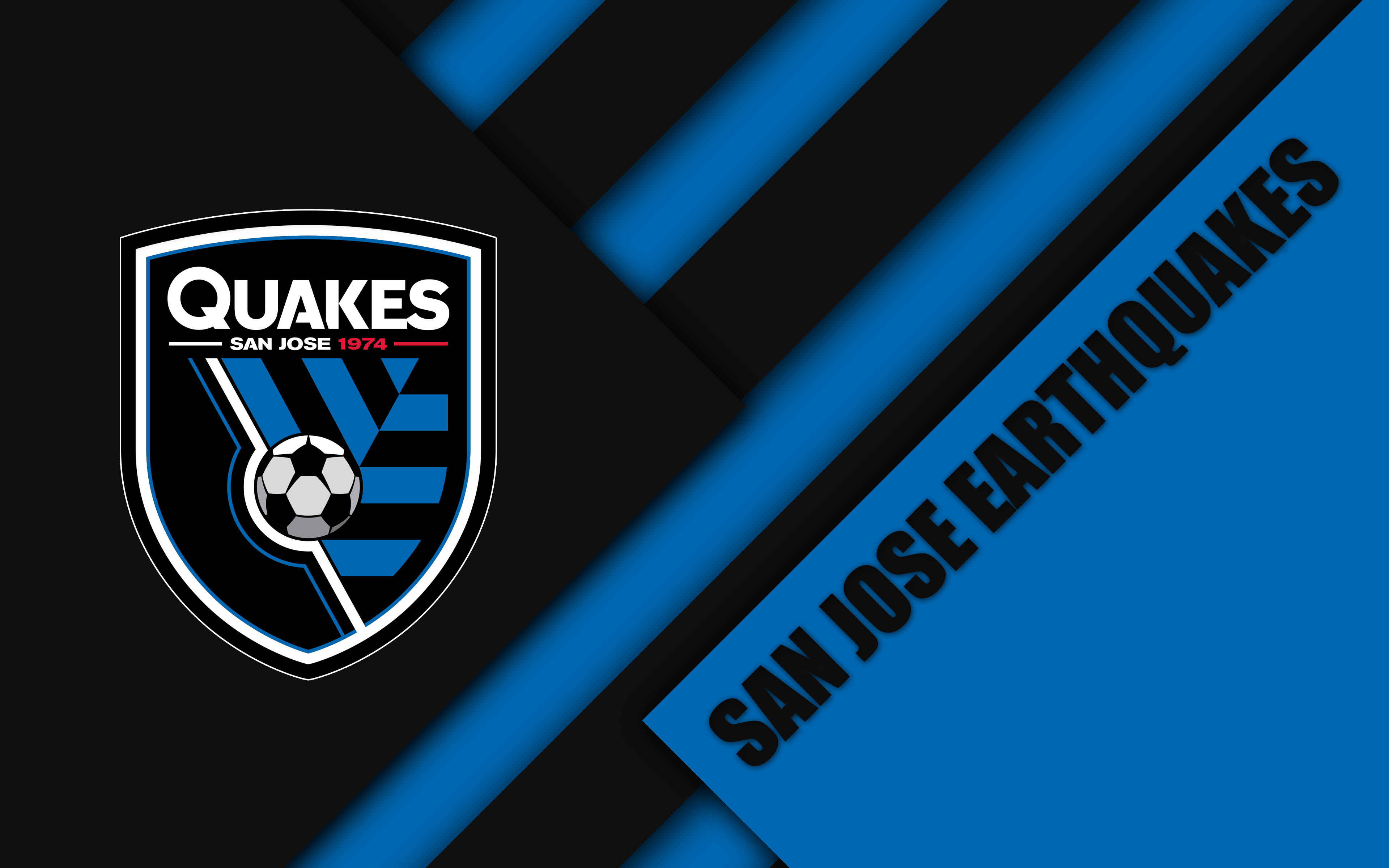 Download mobile wallpaper Sports, Logo, Emblem, Soccer, San Jose Earthquakes, Mls for free.