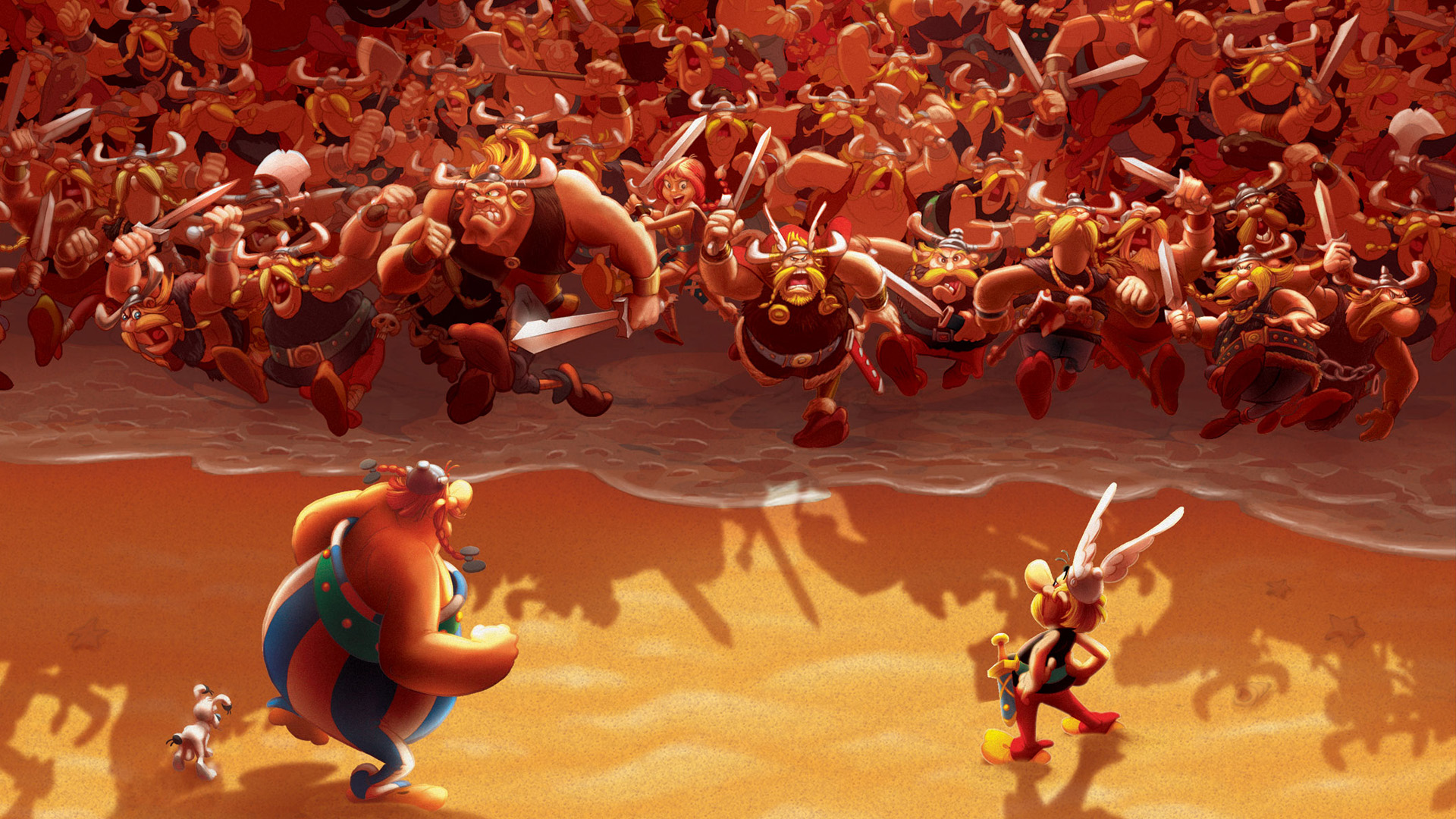 Download mobile wallpaper Movie, Asterix And The Vikings for free.