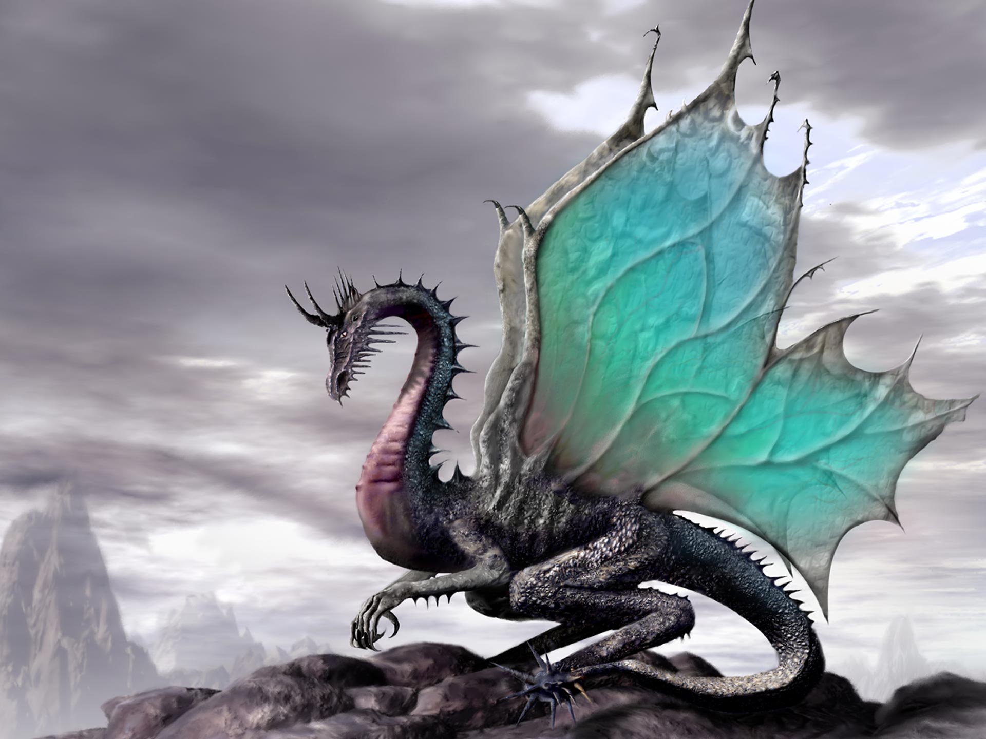 Free download wallpaper Fantasy, Dragon on your PC desktop