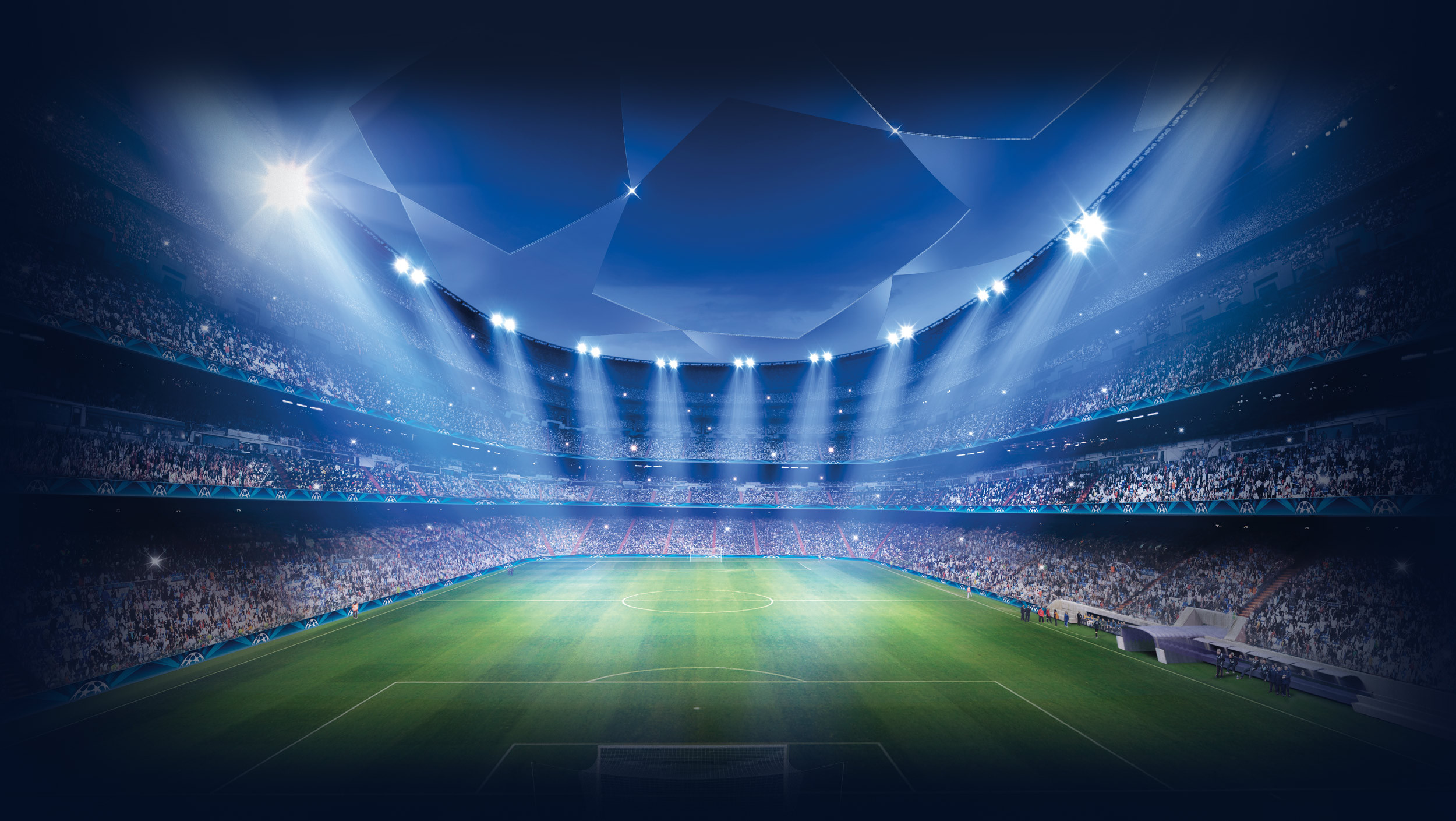 351241 Bild herunterladen uefa champions league, stadion, fußball, sport - Hintergrundbilder und Bildschirmschoner kostenlos