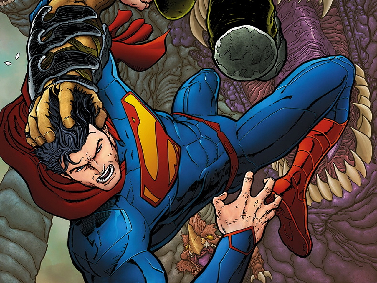 Laden Sie das Comics, Superman Der Film-Bild kostenlos auf Ihren PC-Desktop herunter