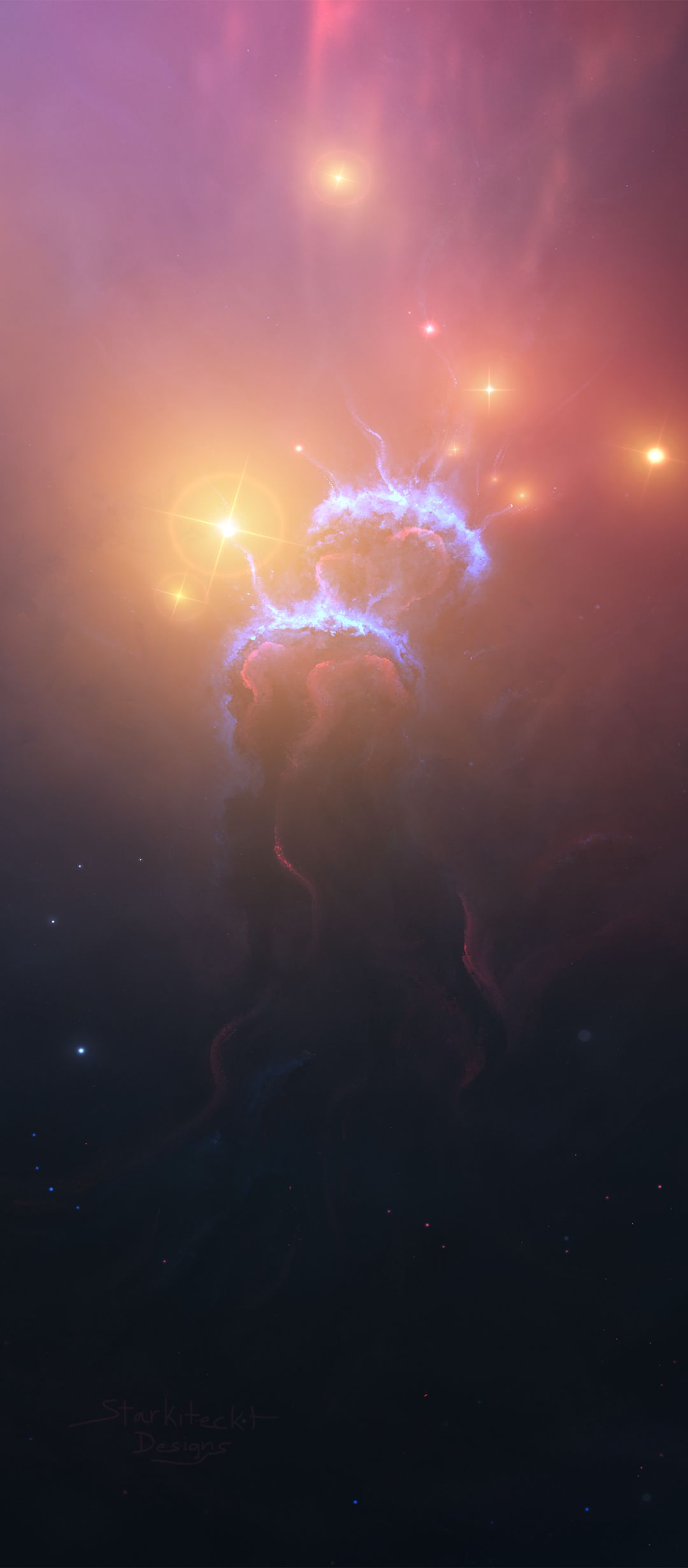 Descarga gratuita de fondo de pantalla para móvil de Nebulosa, Espacio, Ciencia Ficción.