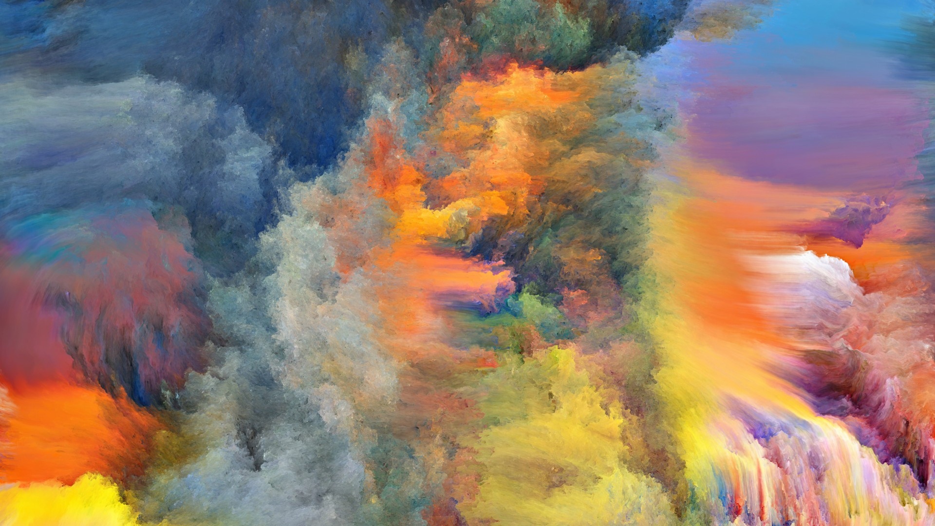 Free download wallpaper Abstract, Smoke, Colors, Colorful on your PC desktop