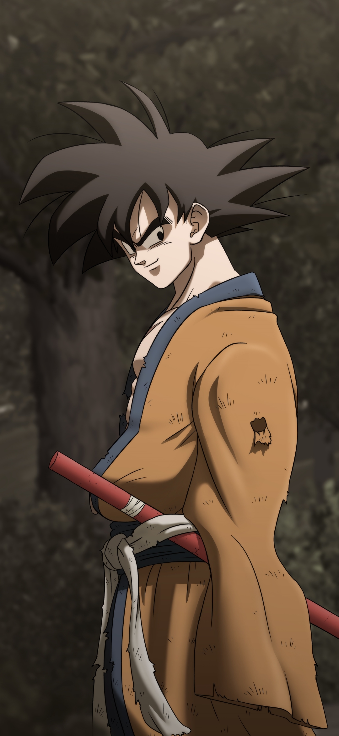 Download mobile wallpaper Anime, Black Hair, Goku, Ronin, Super Dragon Ball Heroes for free.