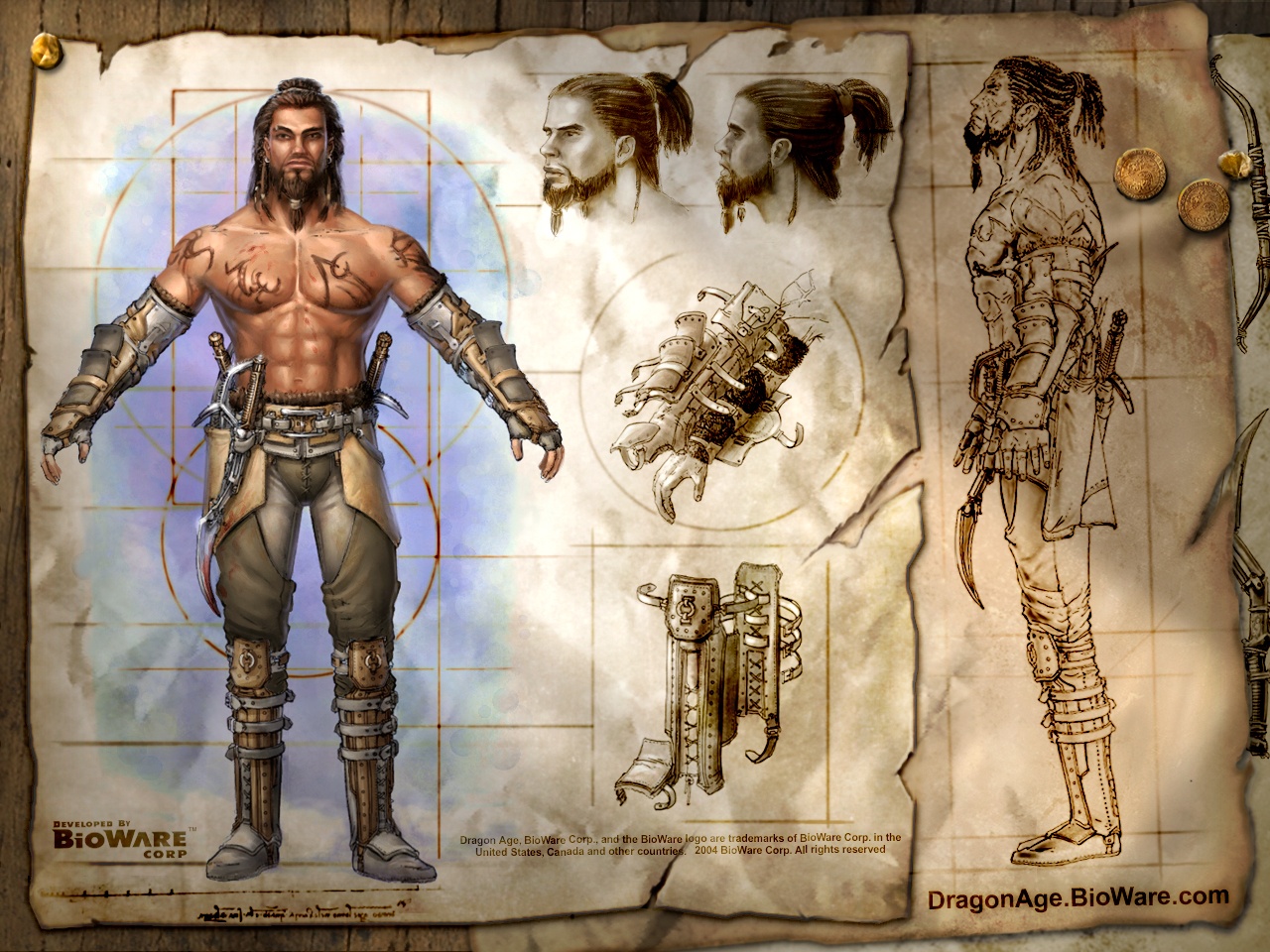 Handy-Wallpaper Dragon Age: Origins, Krieger, Computerspiele, Drachenzeit kostenlos herunterladen.