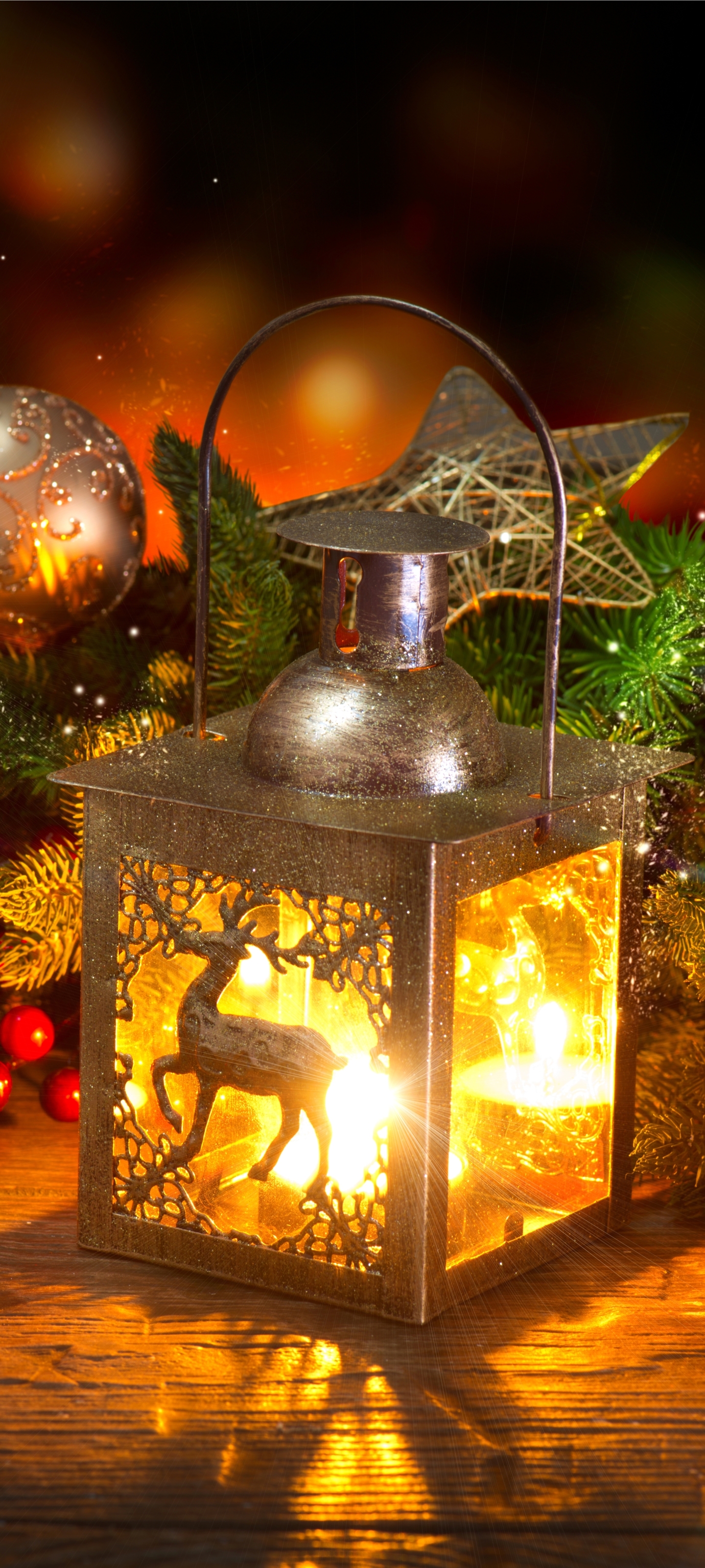 Téléchargez des papiers peints mobile Noël, Vacances, Lanterne, Décorations De Noël, Décoration gratuitement.