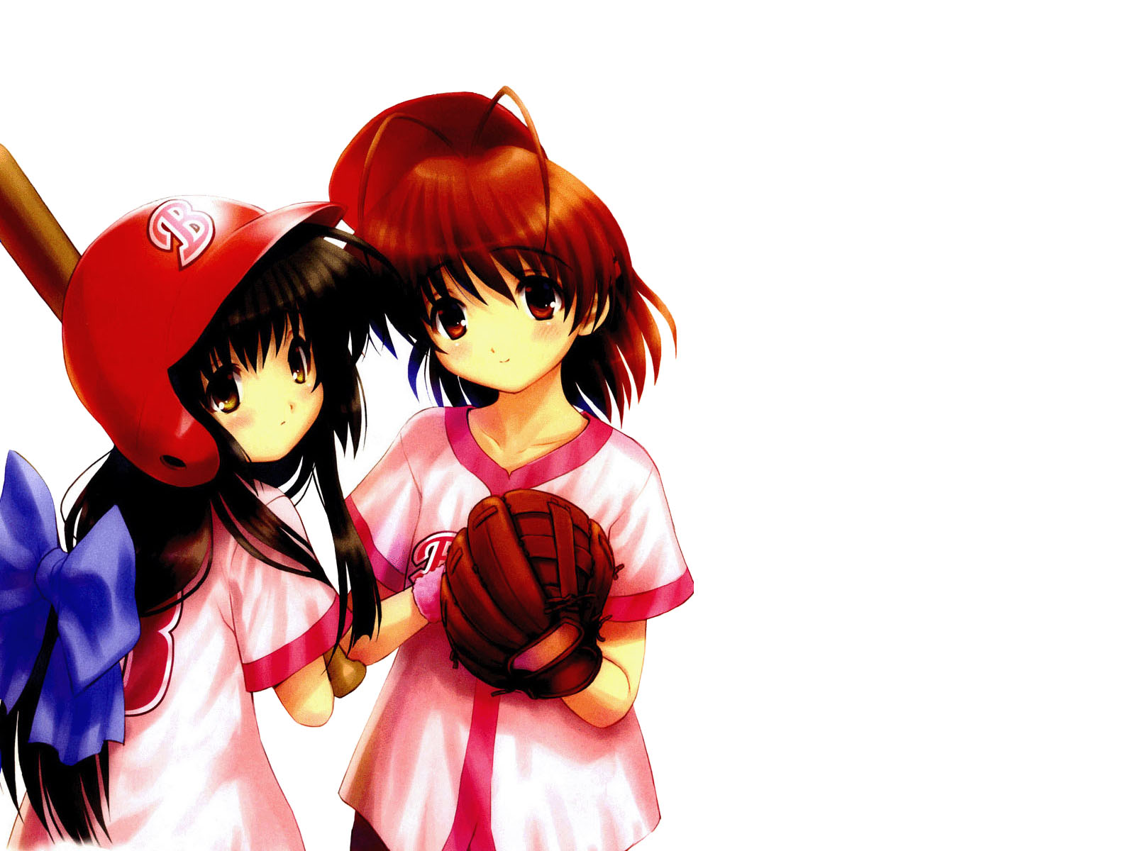 Free download wallpaper Anime, Clannad, Nagisa Furukawa, Fuuko Ibuki on your PC desktop