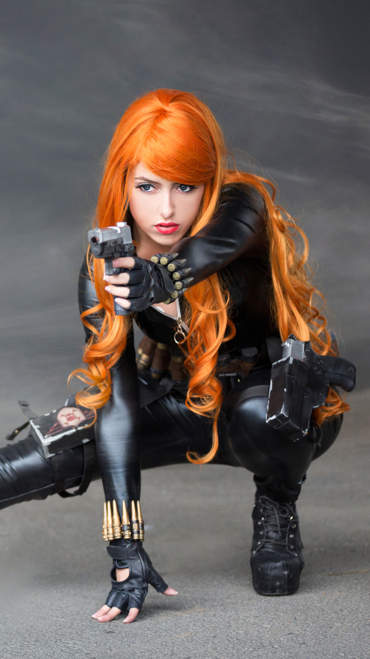 Download mobile wallpaper Women, Cosplay, Black Widow for free.